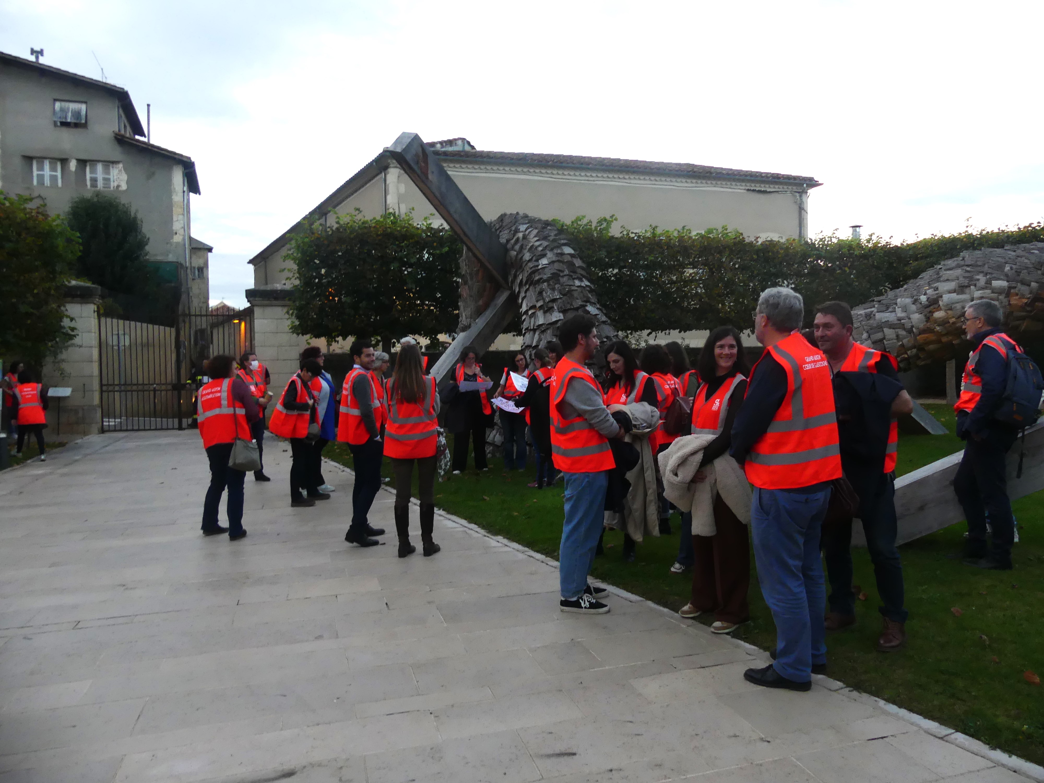 les différents responsables des musées en réunion étaient observateurs.