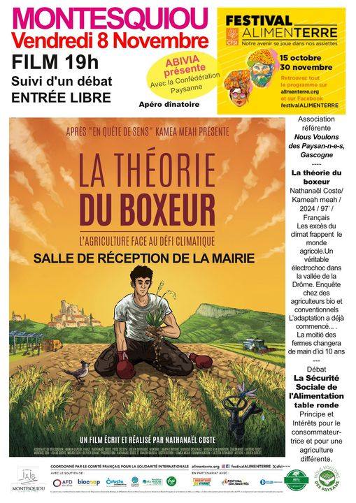 la théorie du boxeur affiche