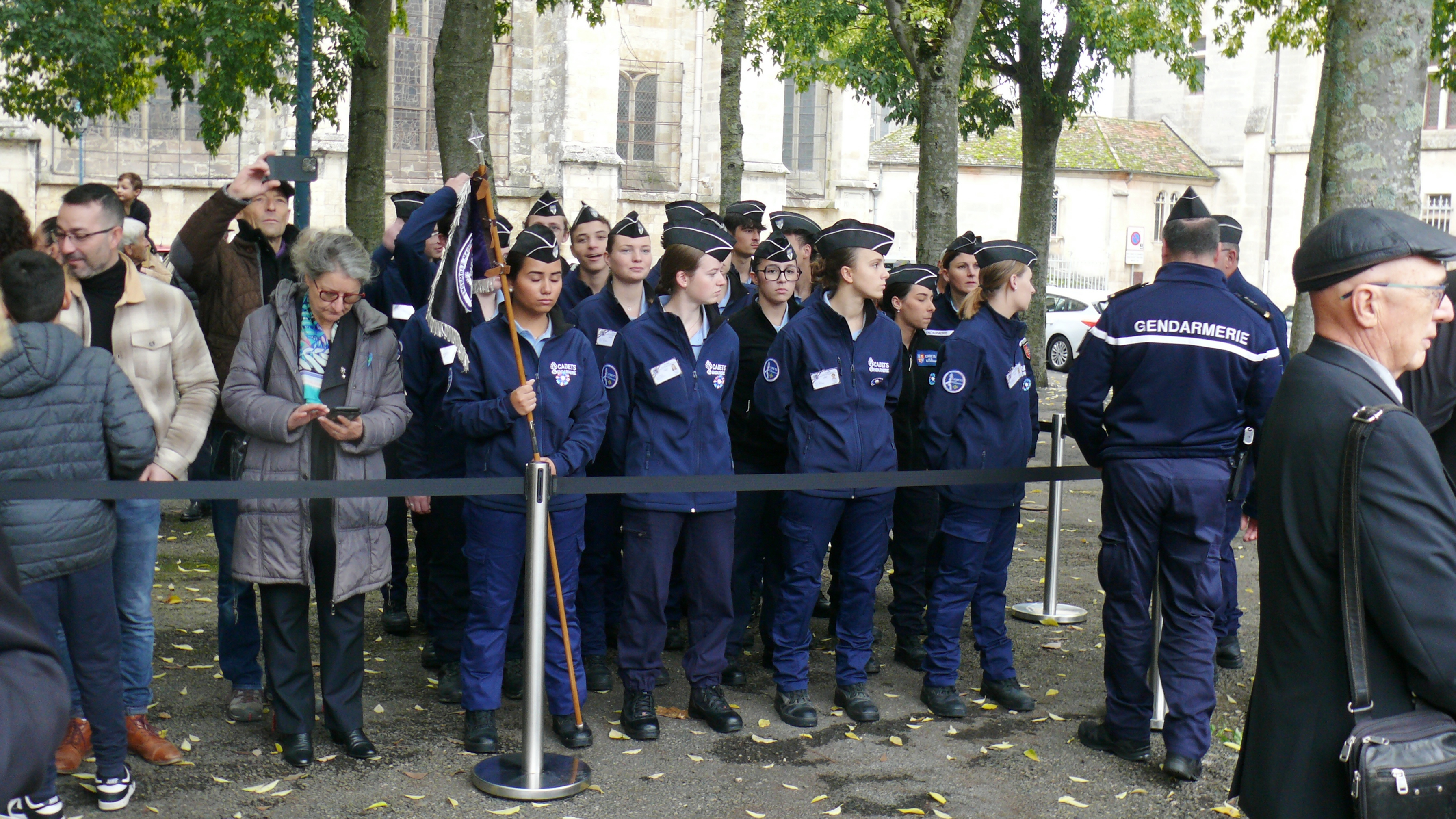 Cadets de la gendarmerie.