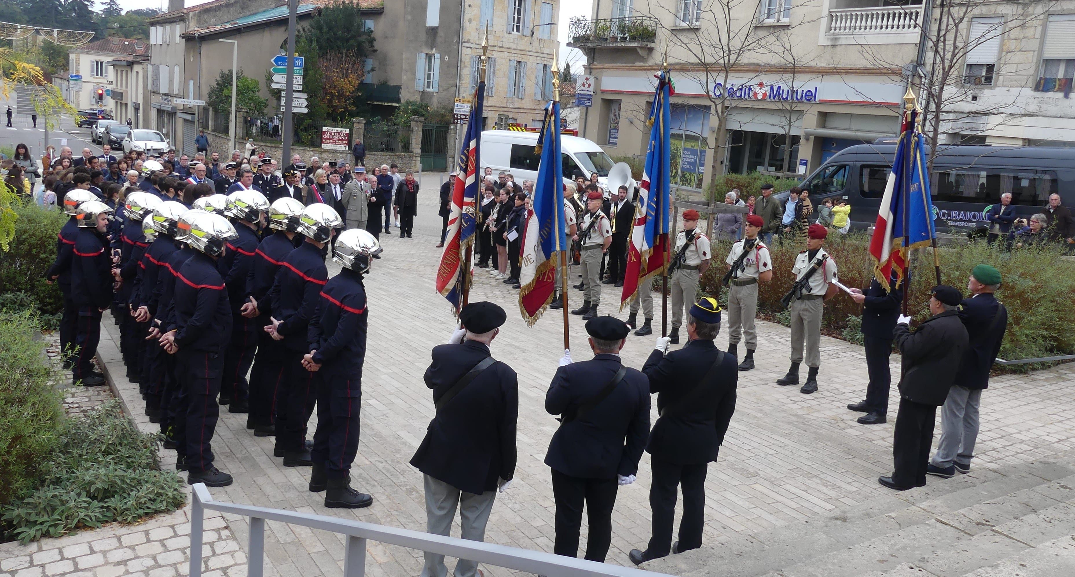 Une cérémonie très digne