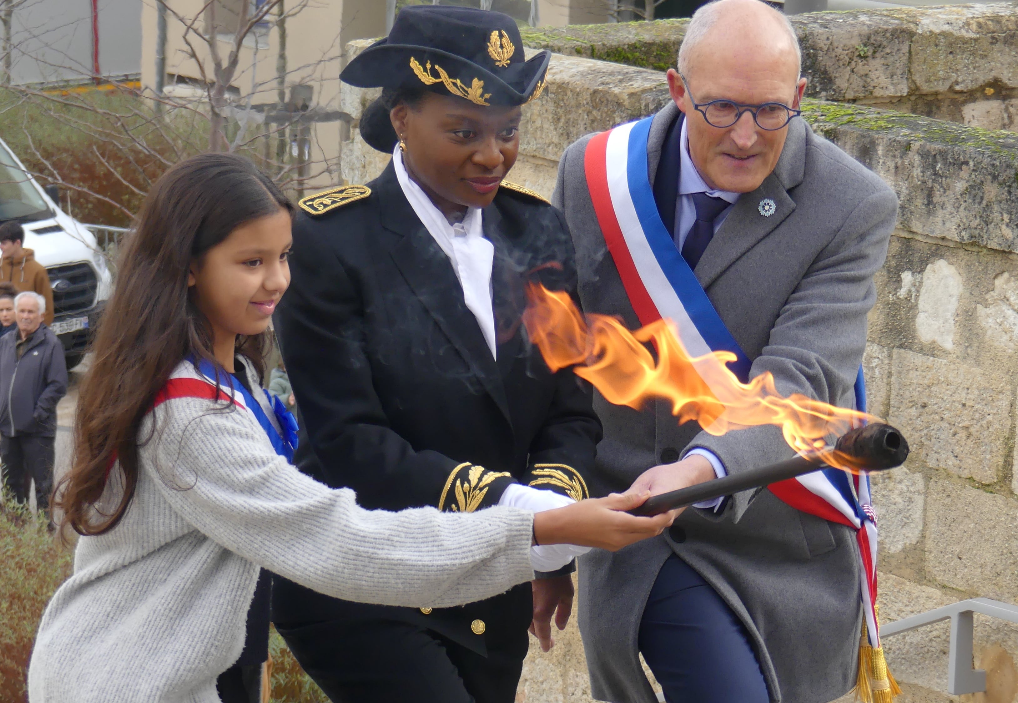 le ravivage de la flamme du souvenir