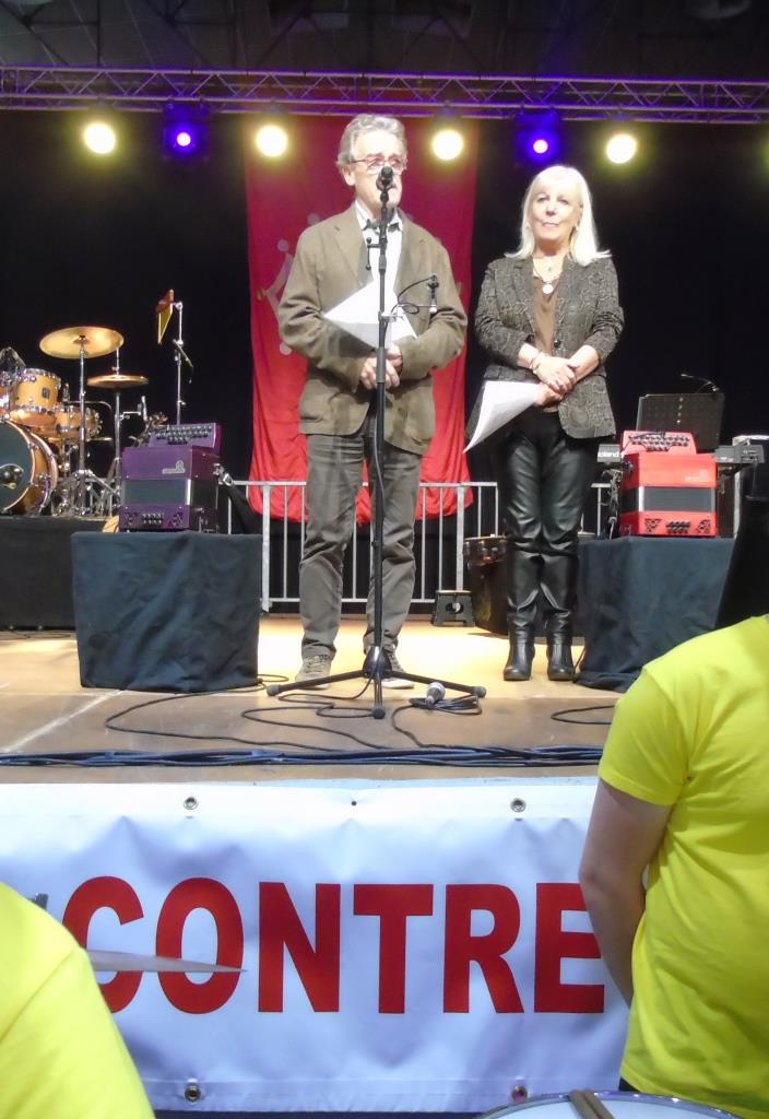 Nadia Benoît et Bernard pensivy