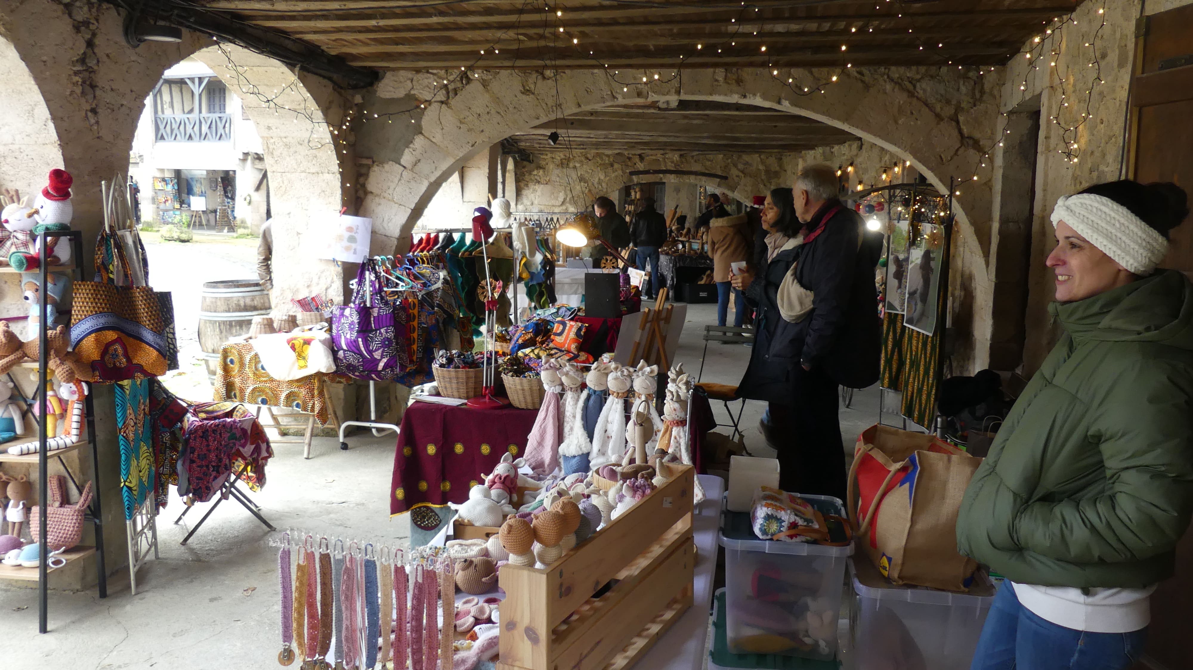 Du monde pour ce marché de Noël