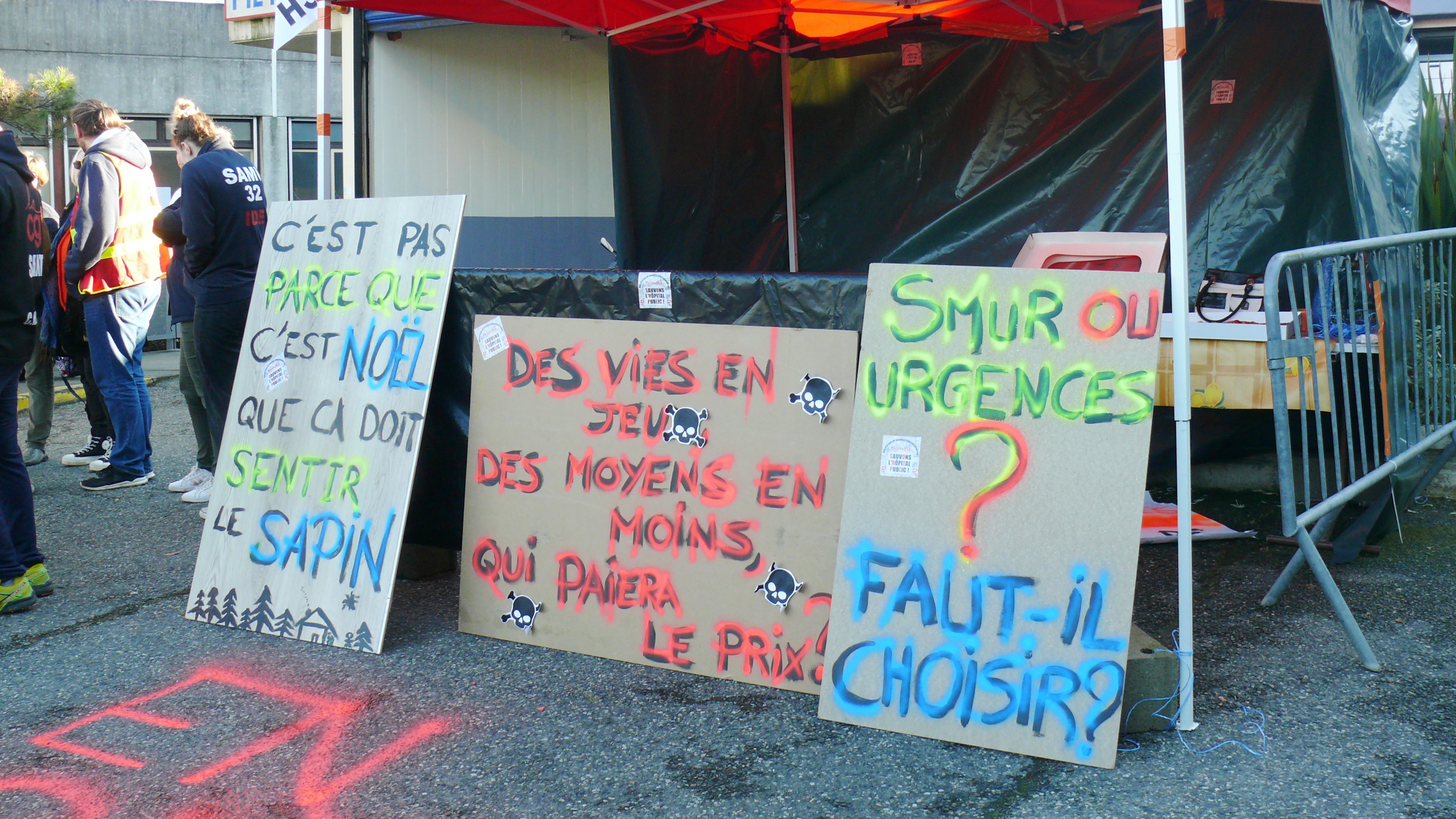 Les revendications.
