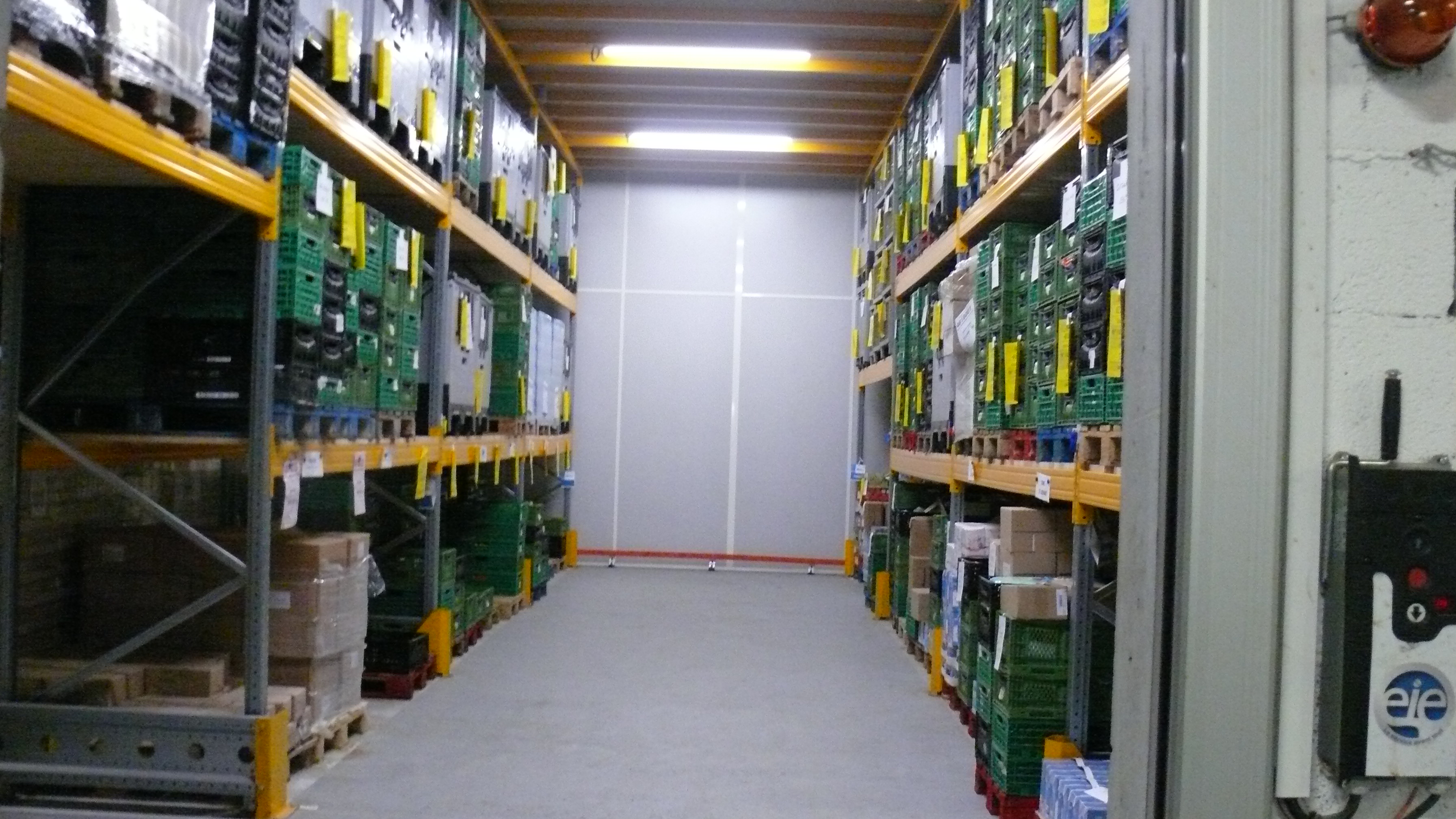 Une salle de stockage.