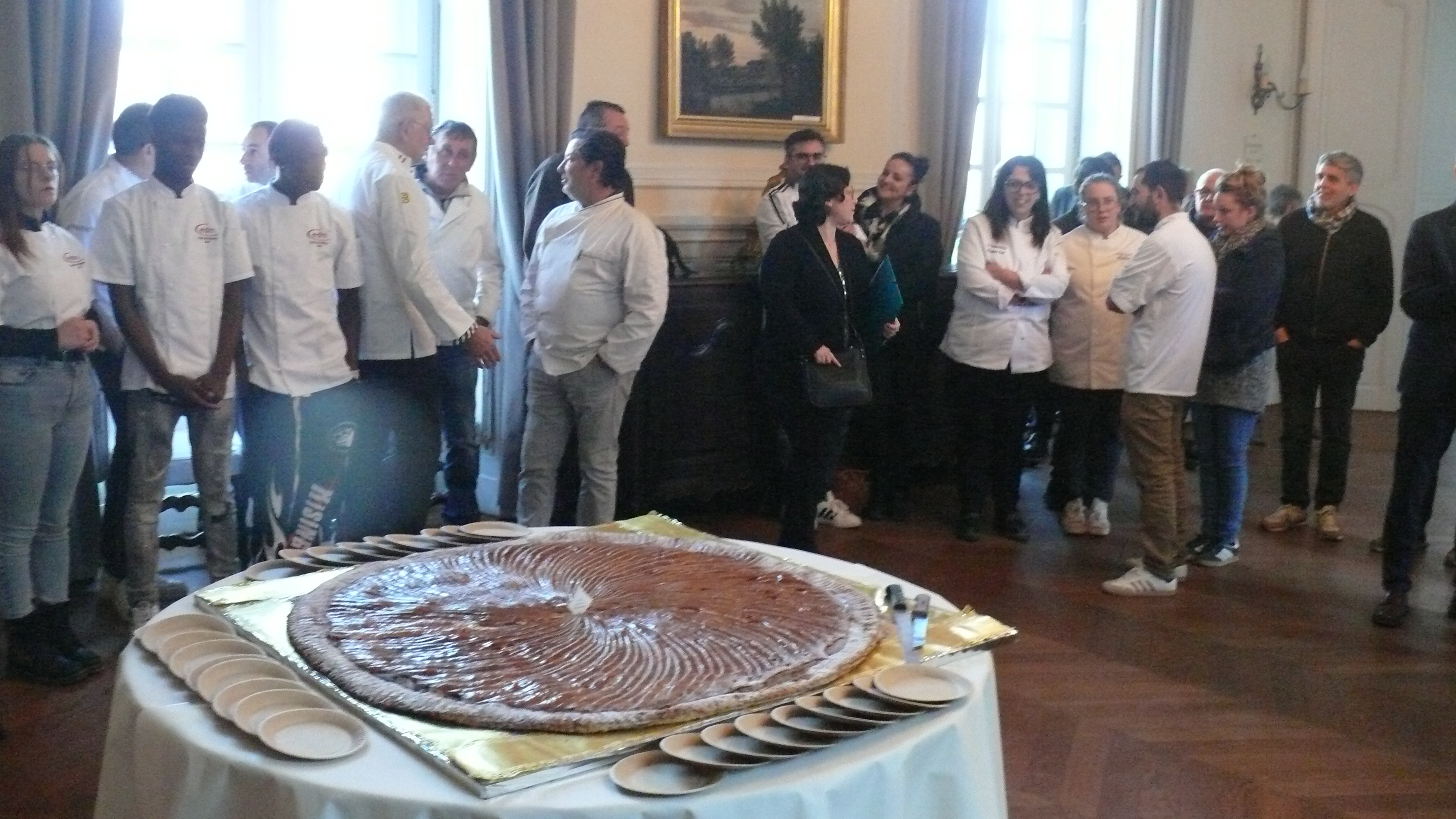 Pâtissiers et apprentis.