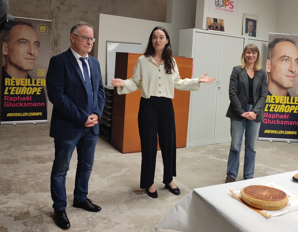 Chloé Ridel , une militante enthousiaste