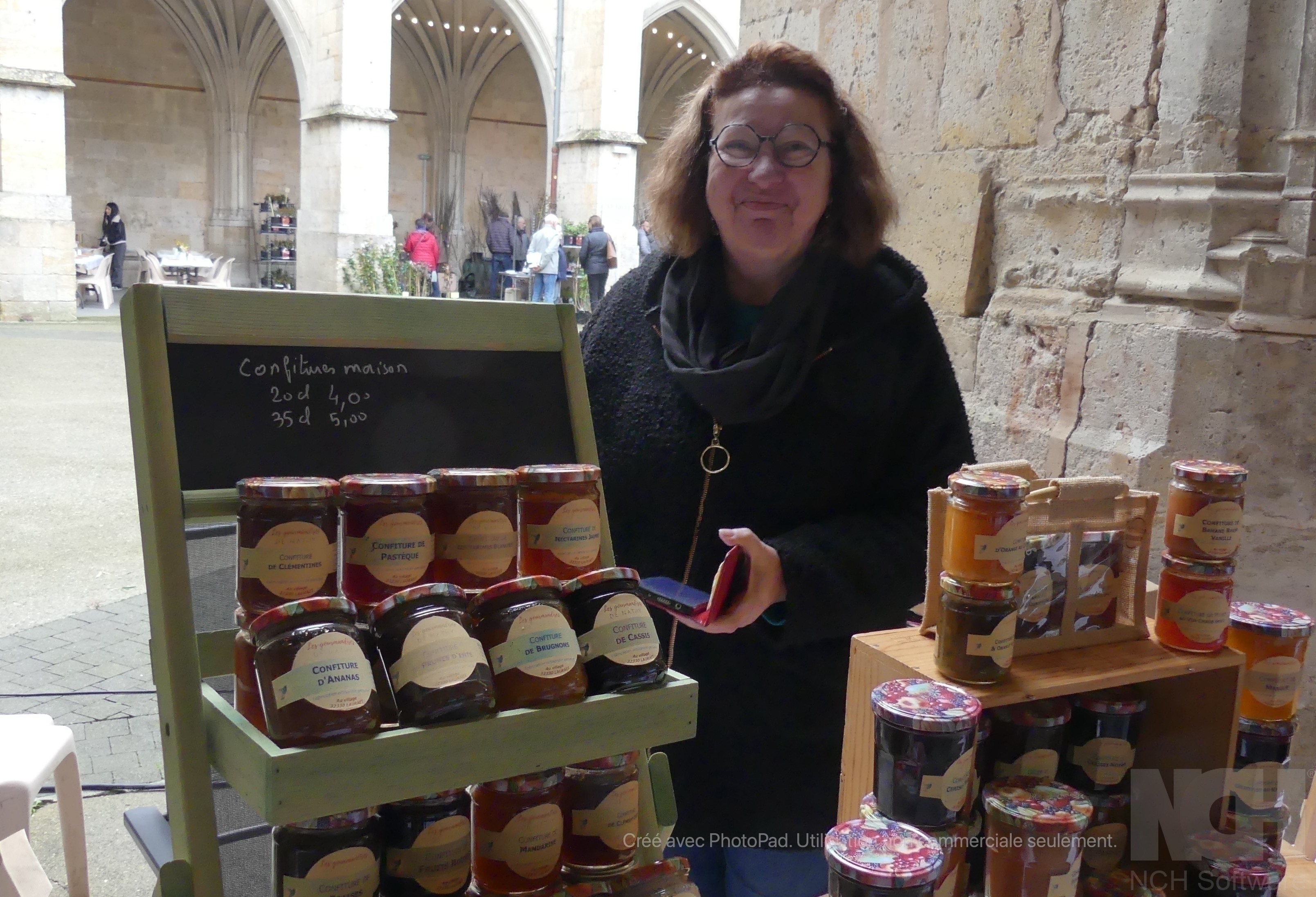 Nathalie Pousse, entre condiments, miels et confitures