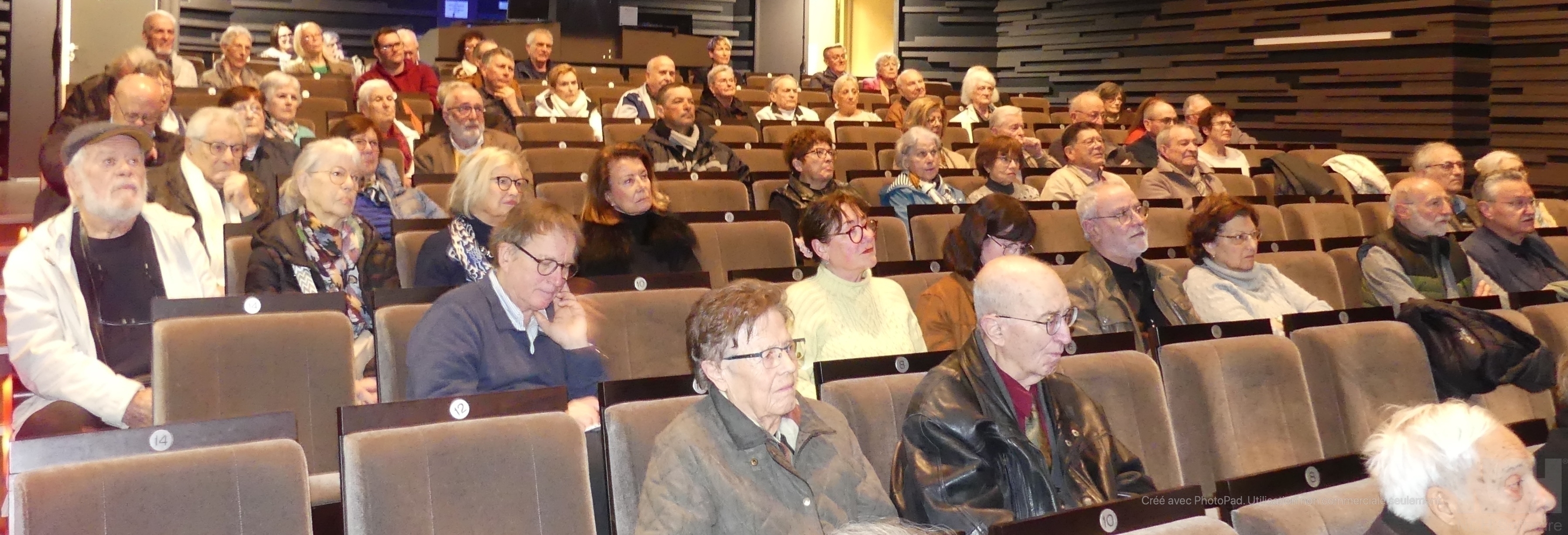Un public attentif