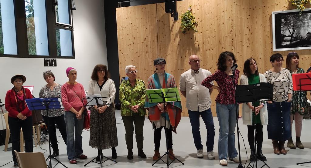 Les Casseroles  lassérannaises dirigée par Jamy Benoît