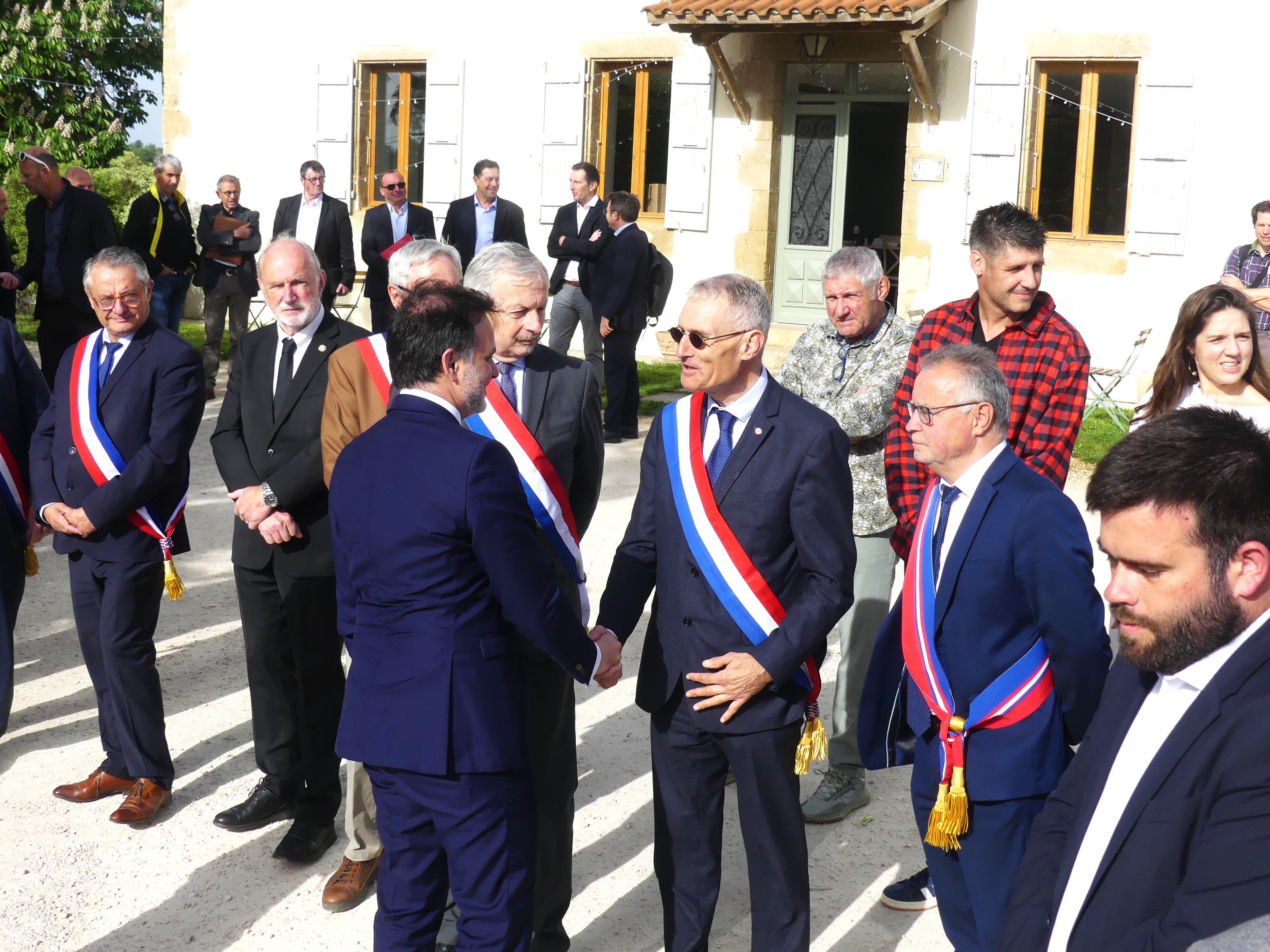 accueil par les élus
