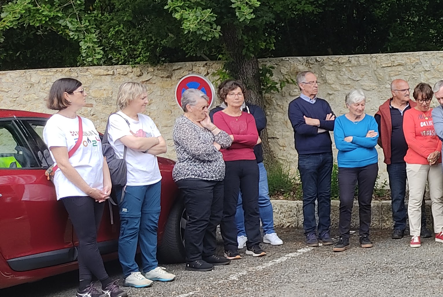 Les présidents des 5 comités de jumelage. Photo: Lucienne Trille