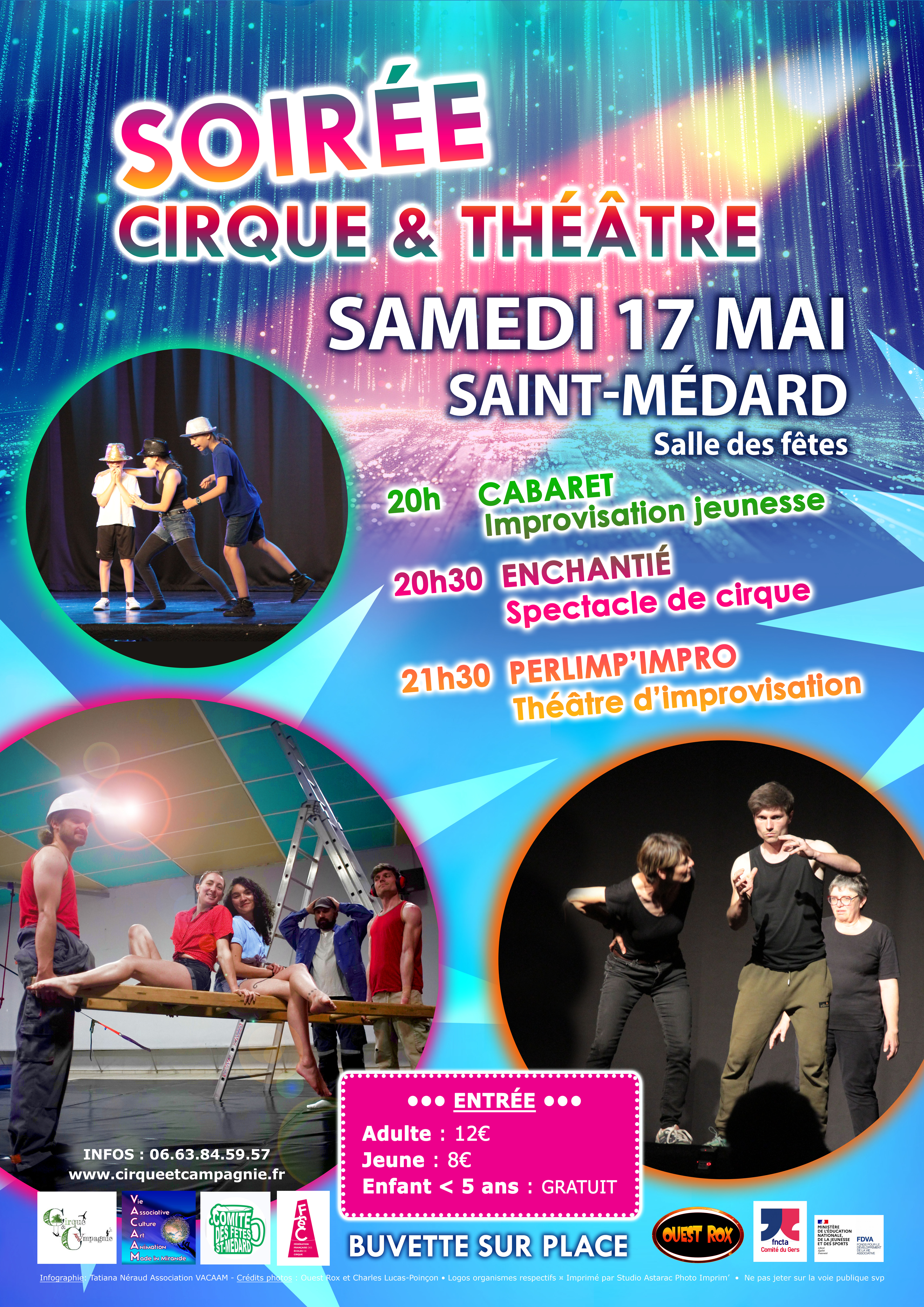 Affiche spectacle du 17 mai 2025