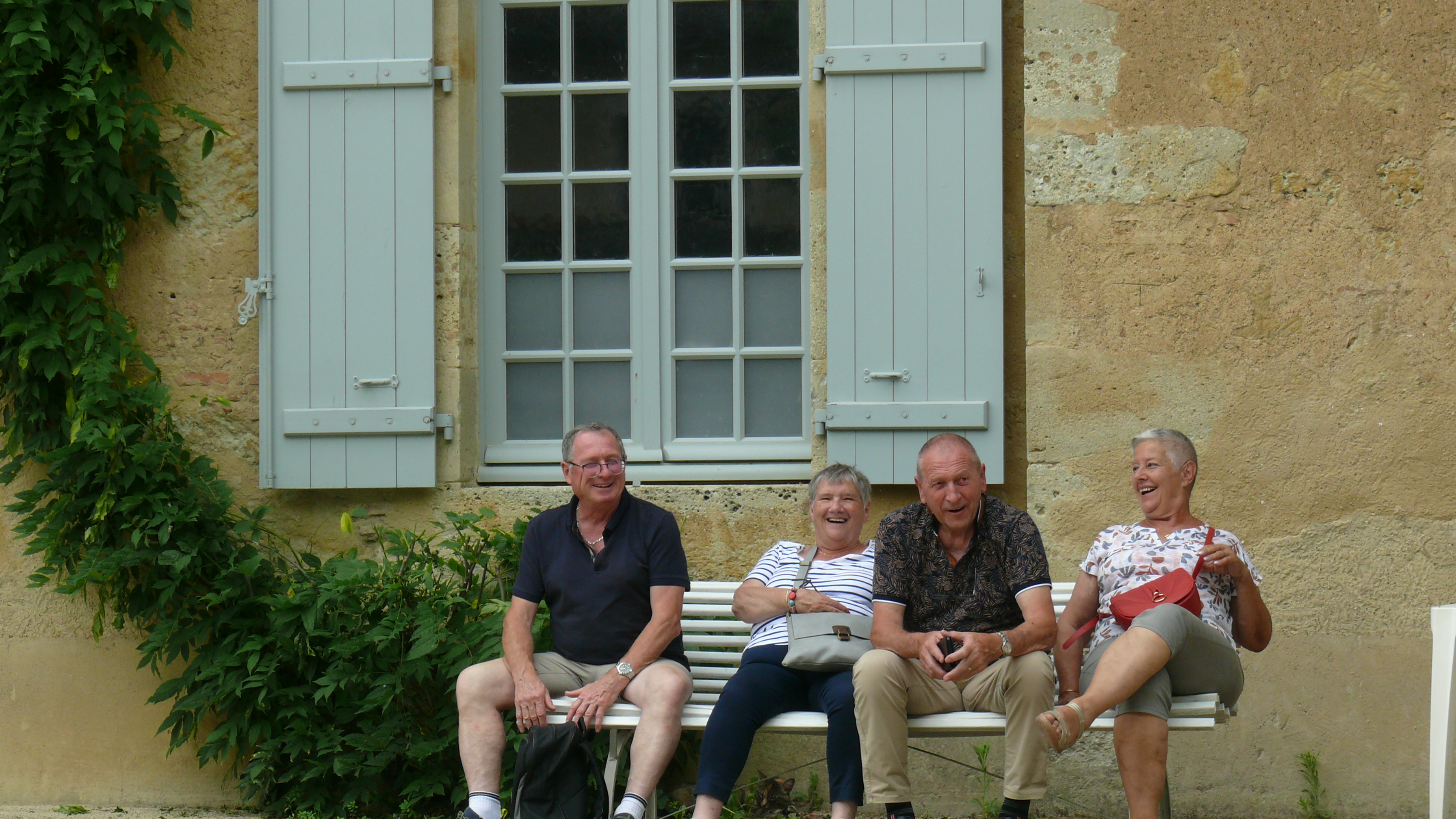 Abbaye de Boulaur : heureux d'avoir rencontré la lumière de Dieu.