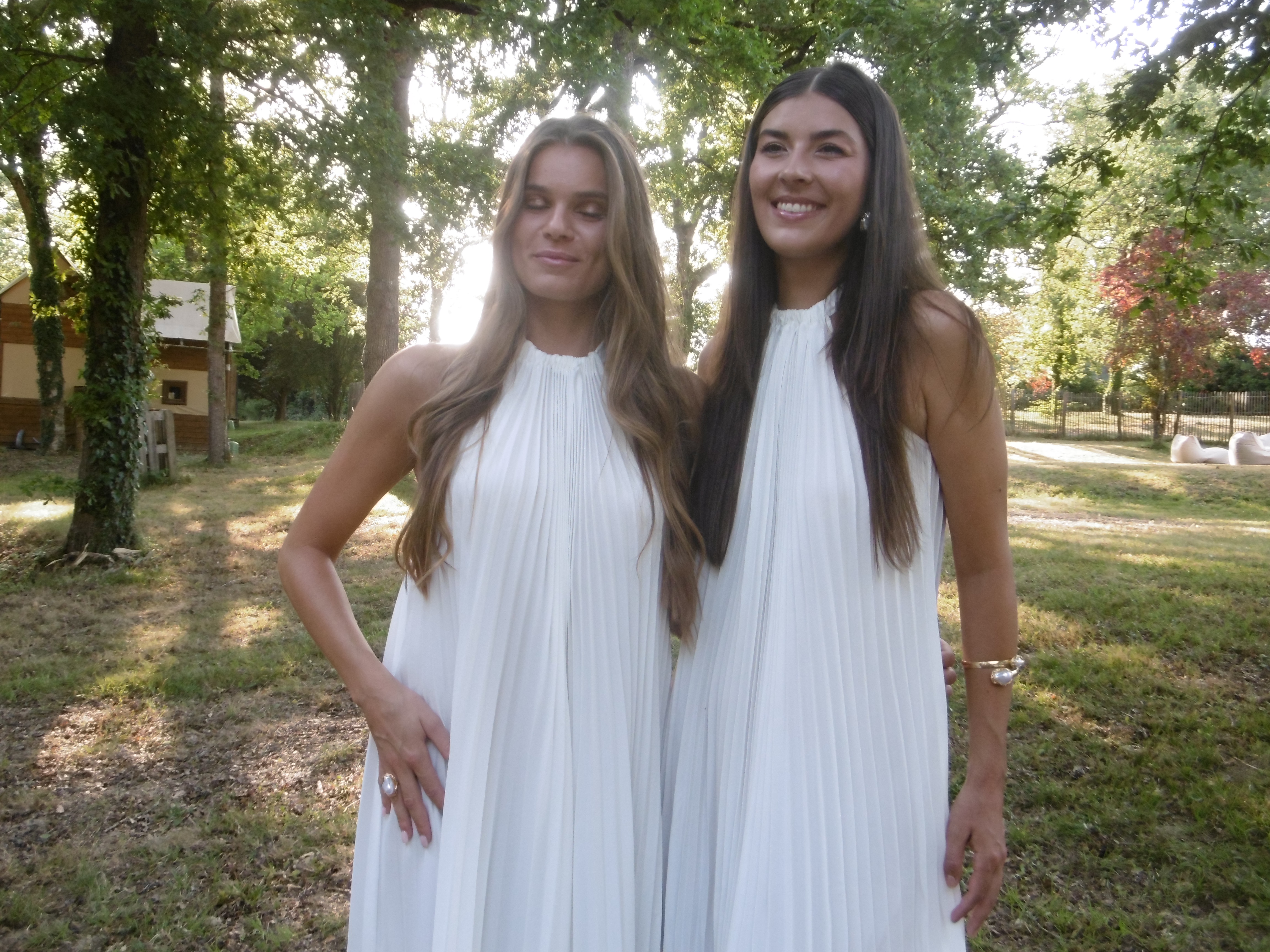 Nos deux gersoises, Nina et Mathilde  !