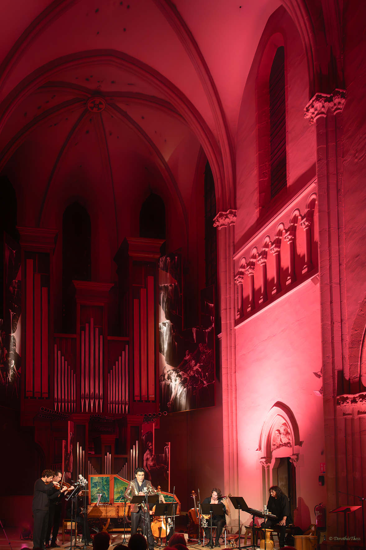 dans l'église de  Plaisance