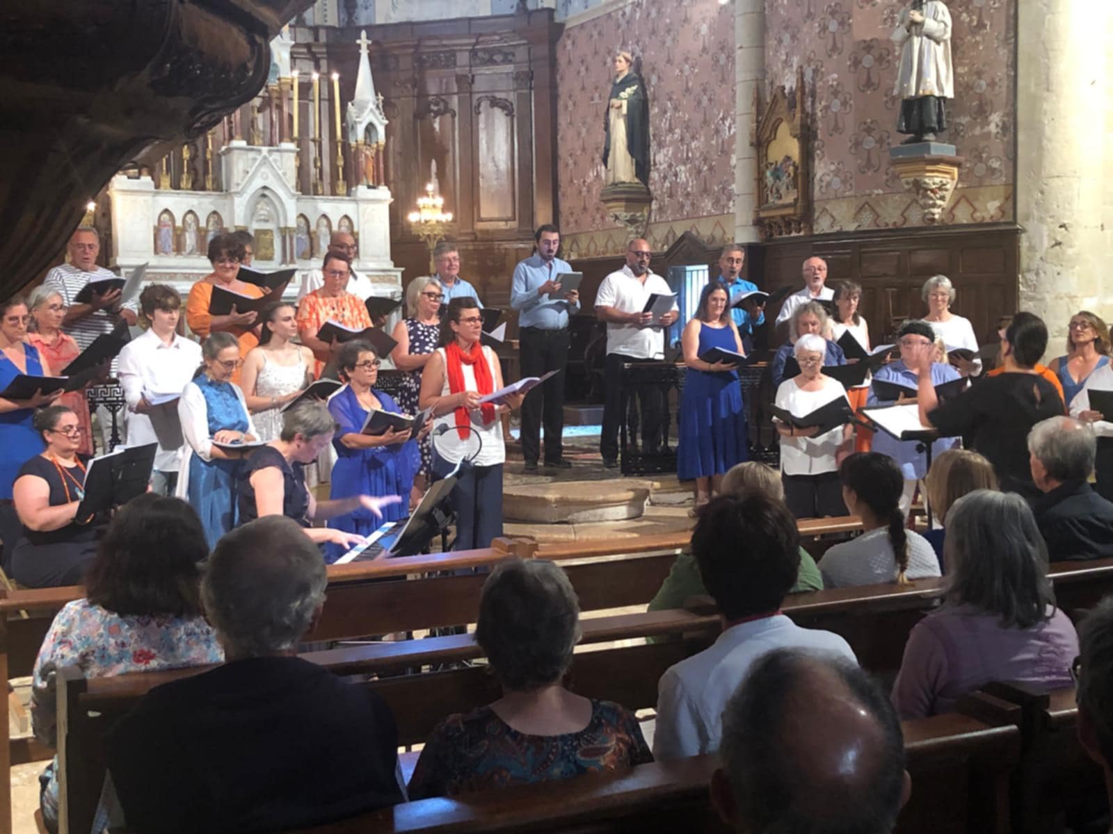Deuxième édition du stage de chant à Sarrant