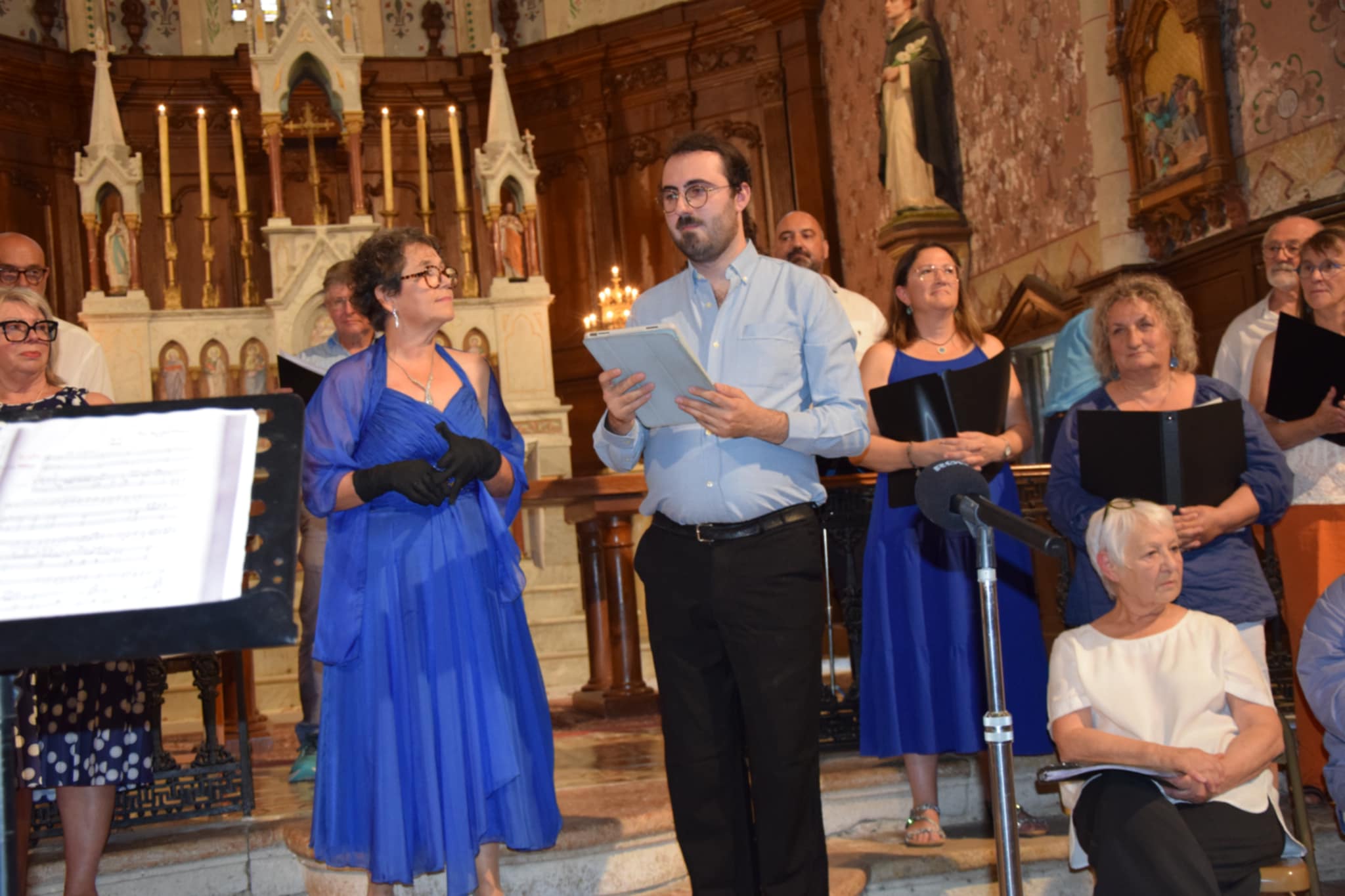 Deuxième édition du stage de chant à Sarrant