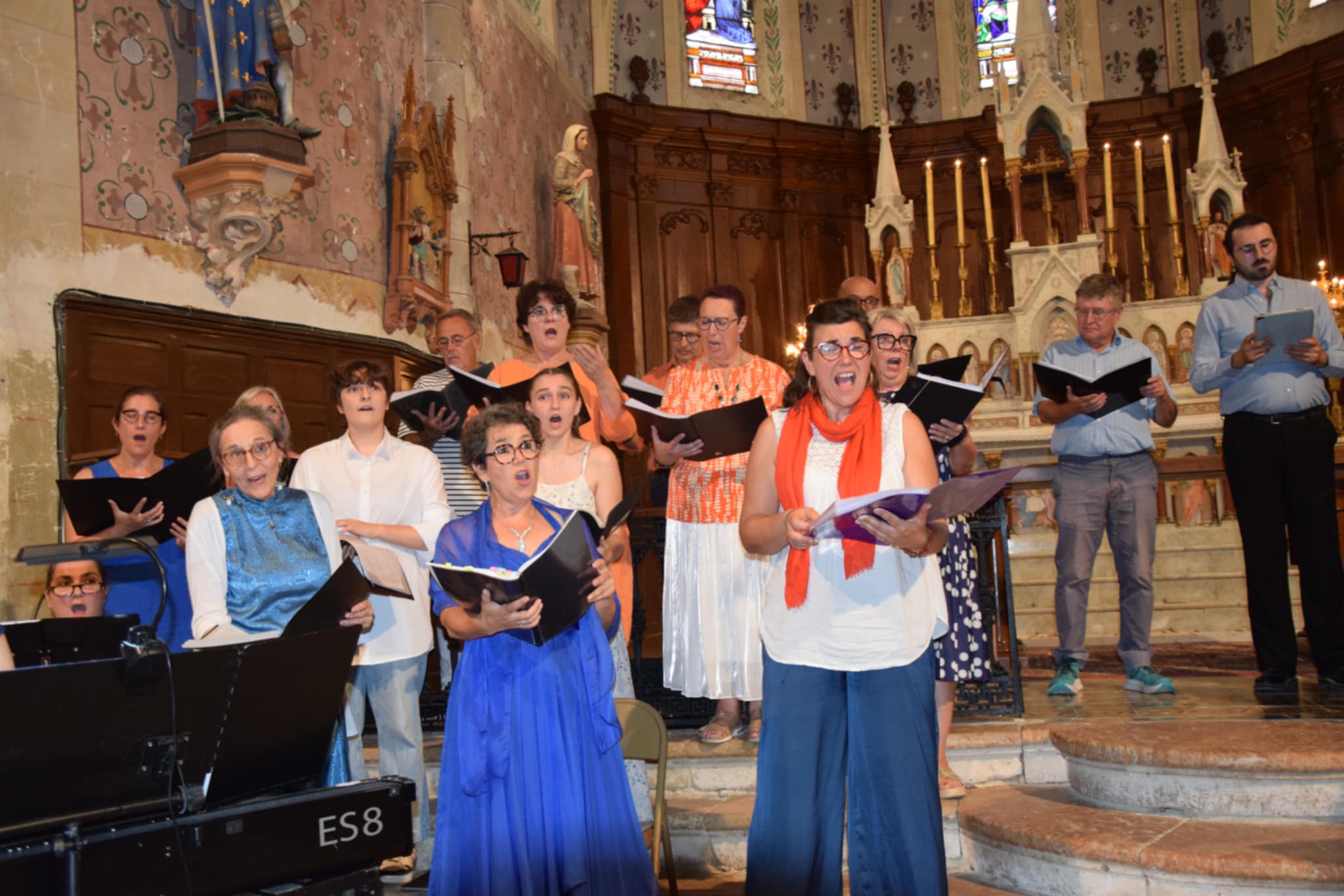 Deuxième édition du stage de chant à Sarrant