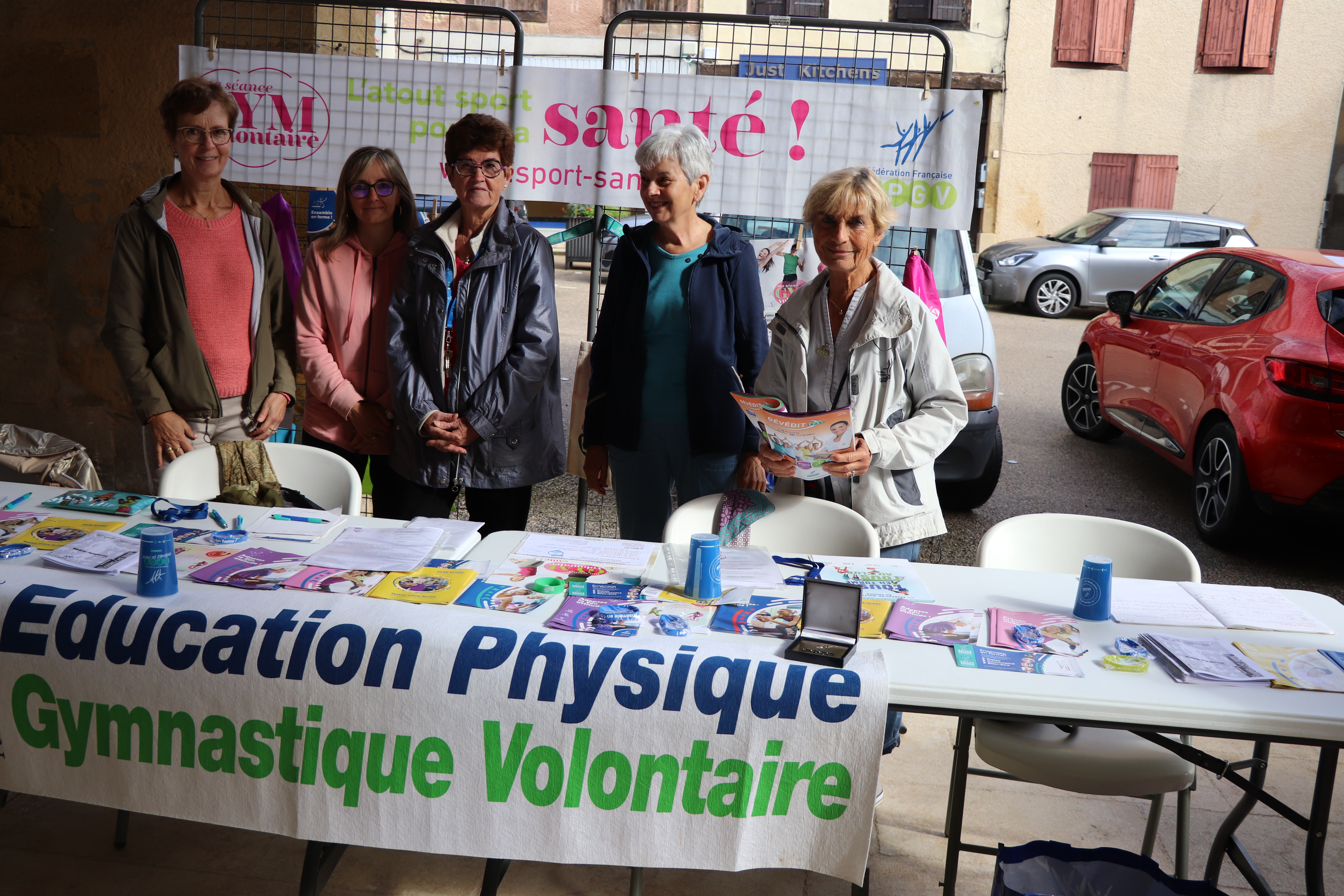 Miélan Gym Plaisir à la matinée des associations 30 août 2025.