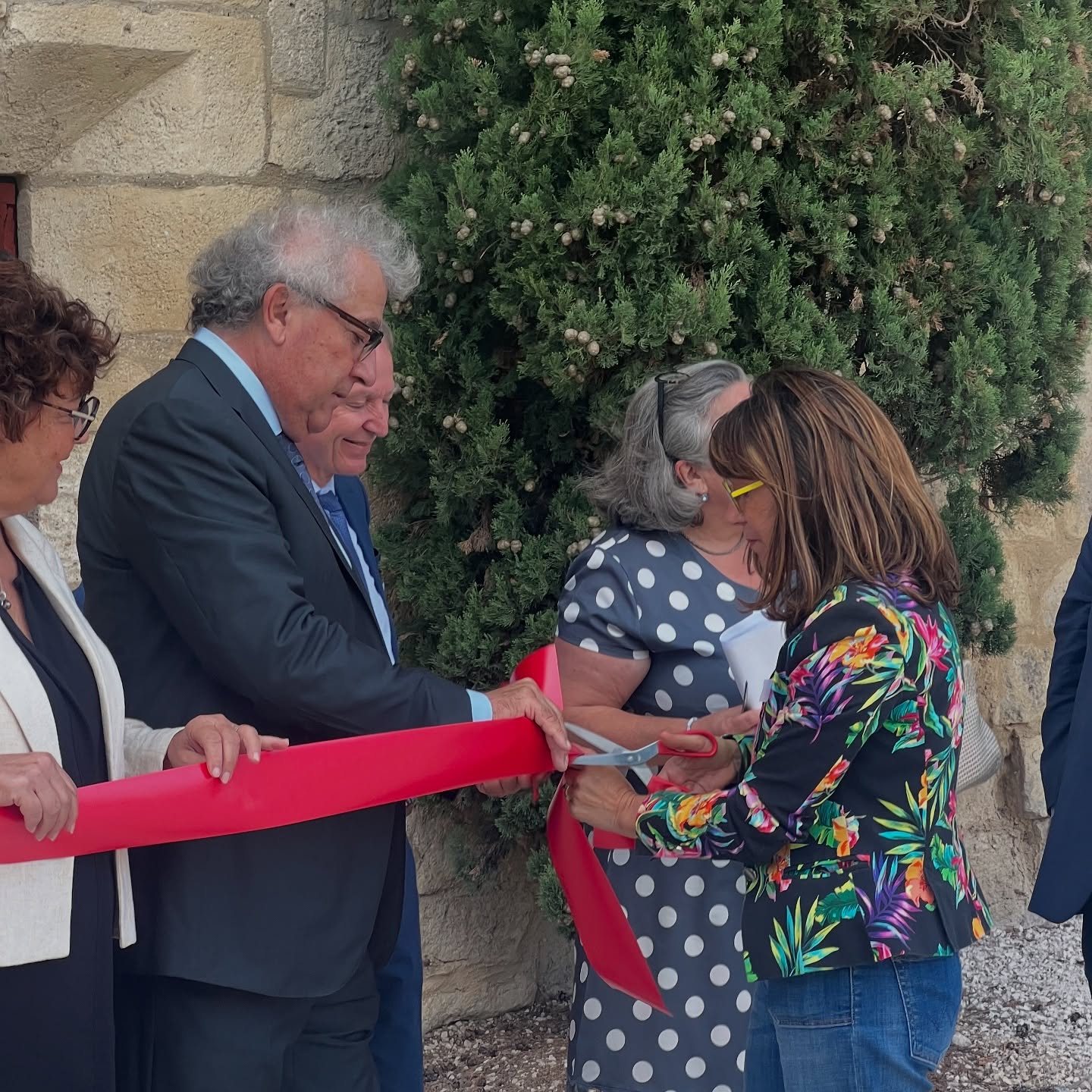 Inauguration avec Muriel Abadie