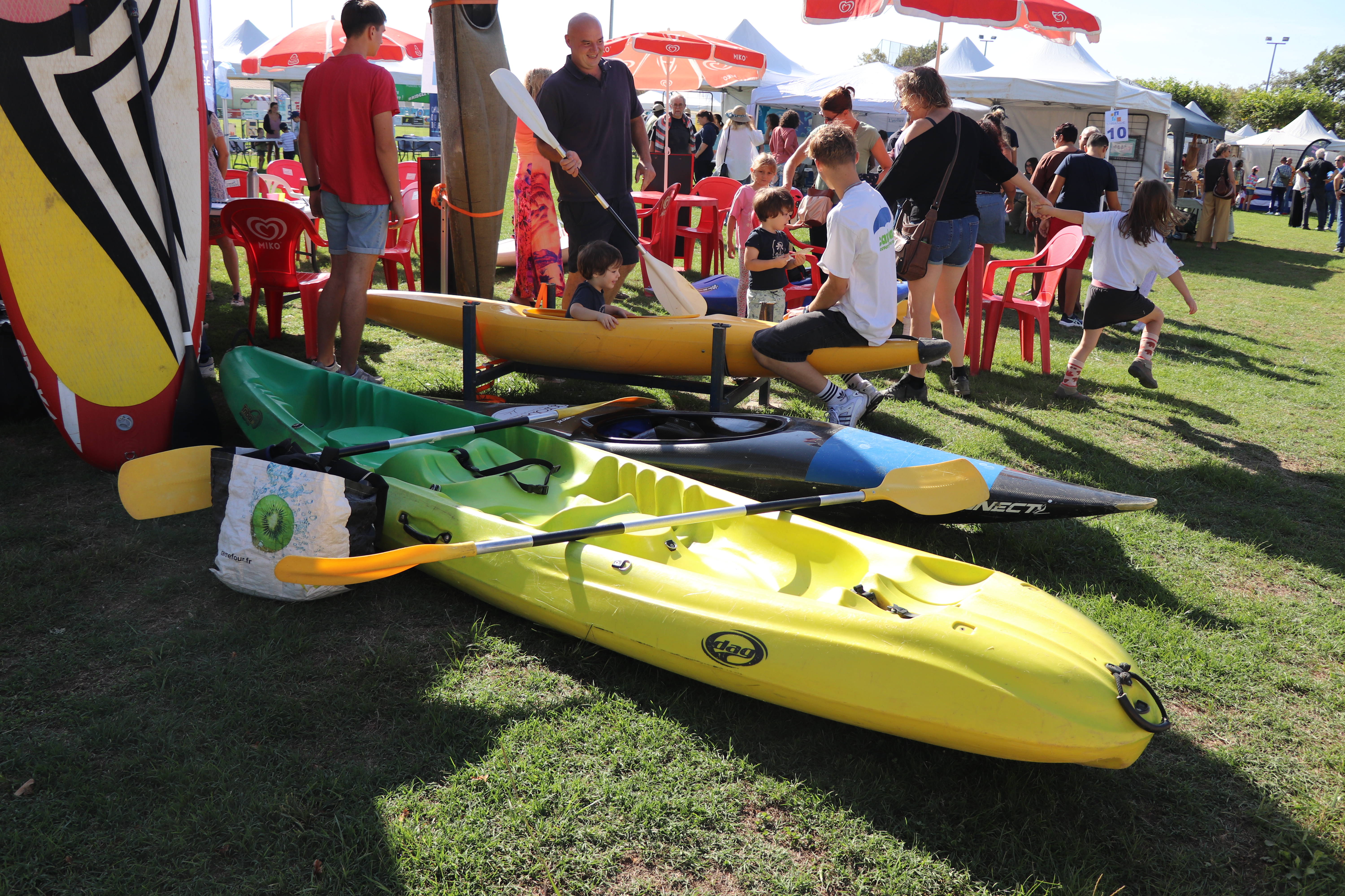 Canoés et kayaks