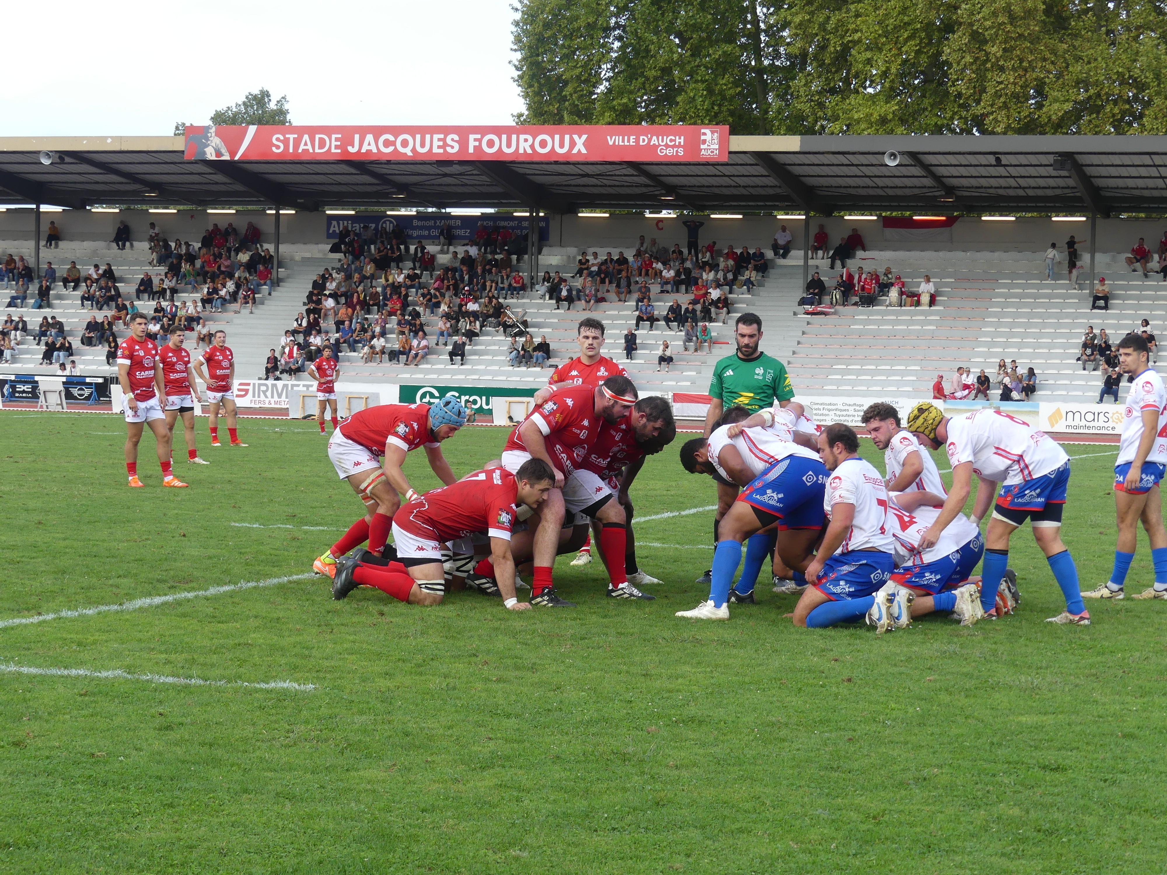 Première mélée.