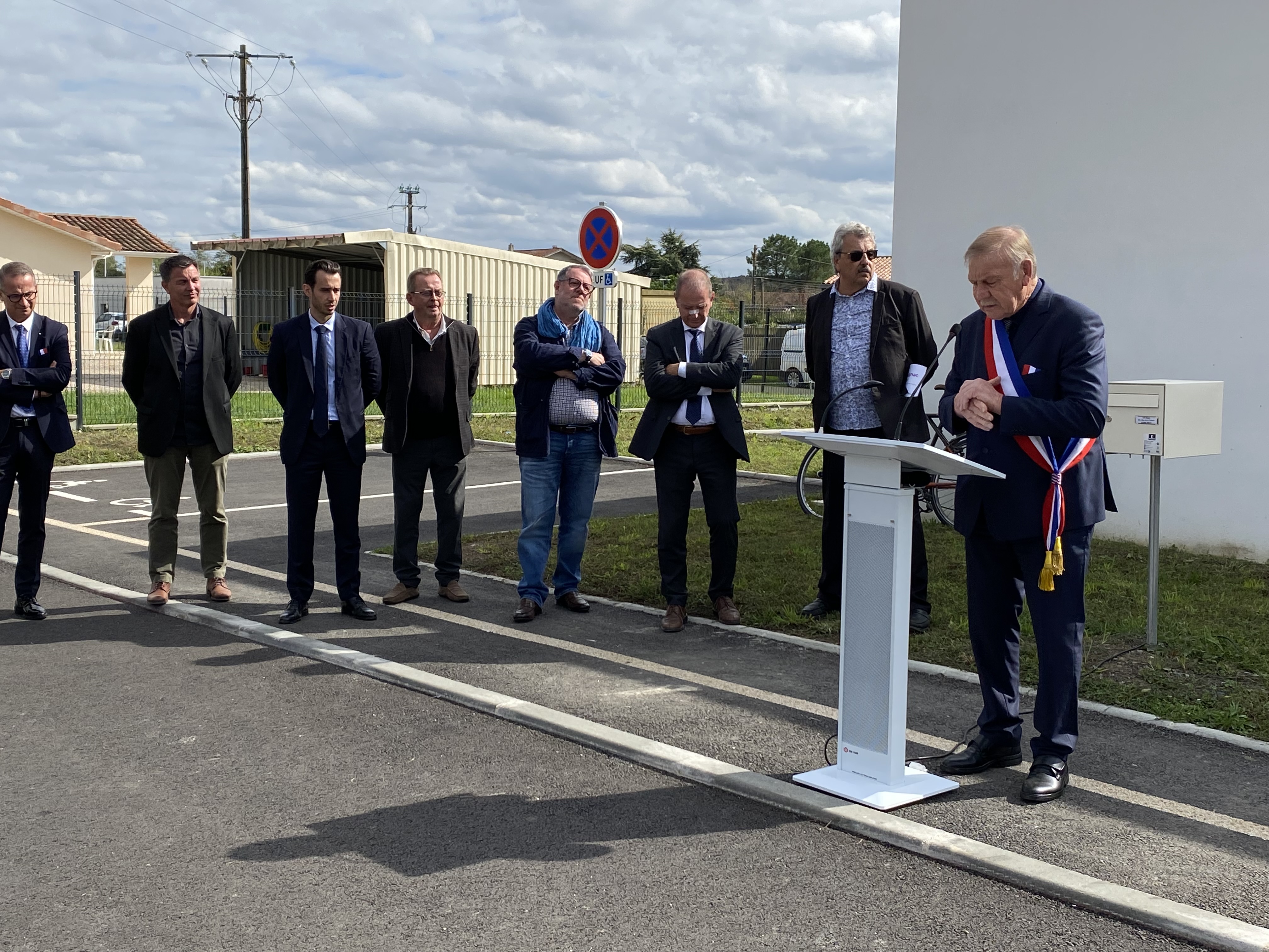Christophe Terrain, maire de Riscle, se félicite de ces nouvelles prises en charge des personnes fragiles sur le territoire