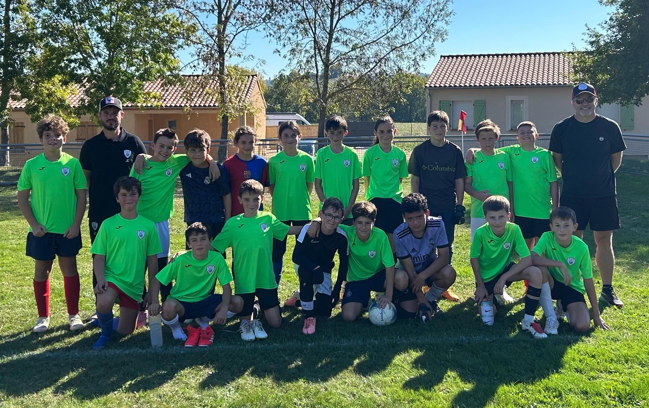 Les U13 , particulièrement en forme