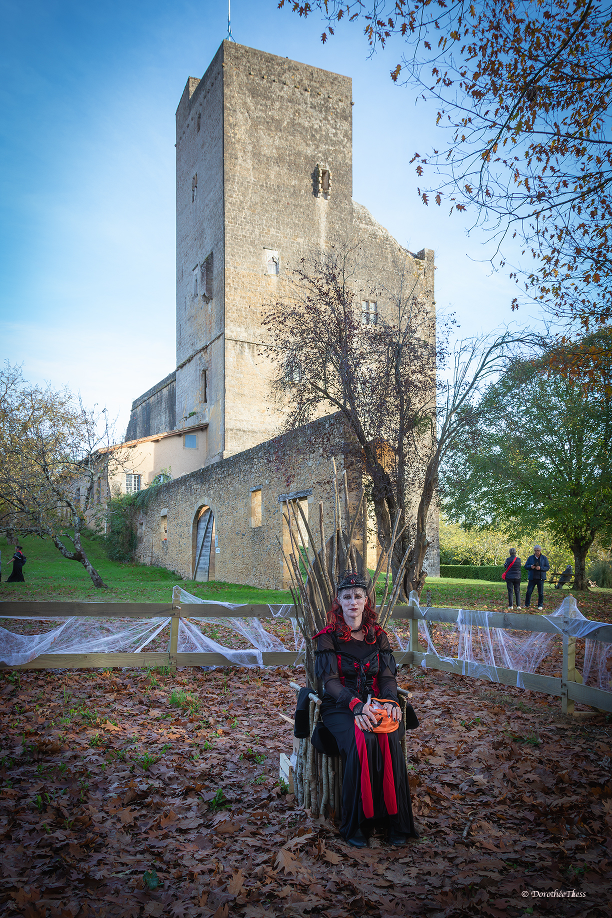 Halloween au pied de la Tour de Termes d'Armagnac