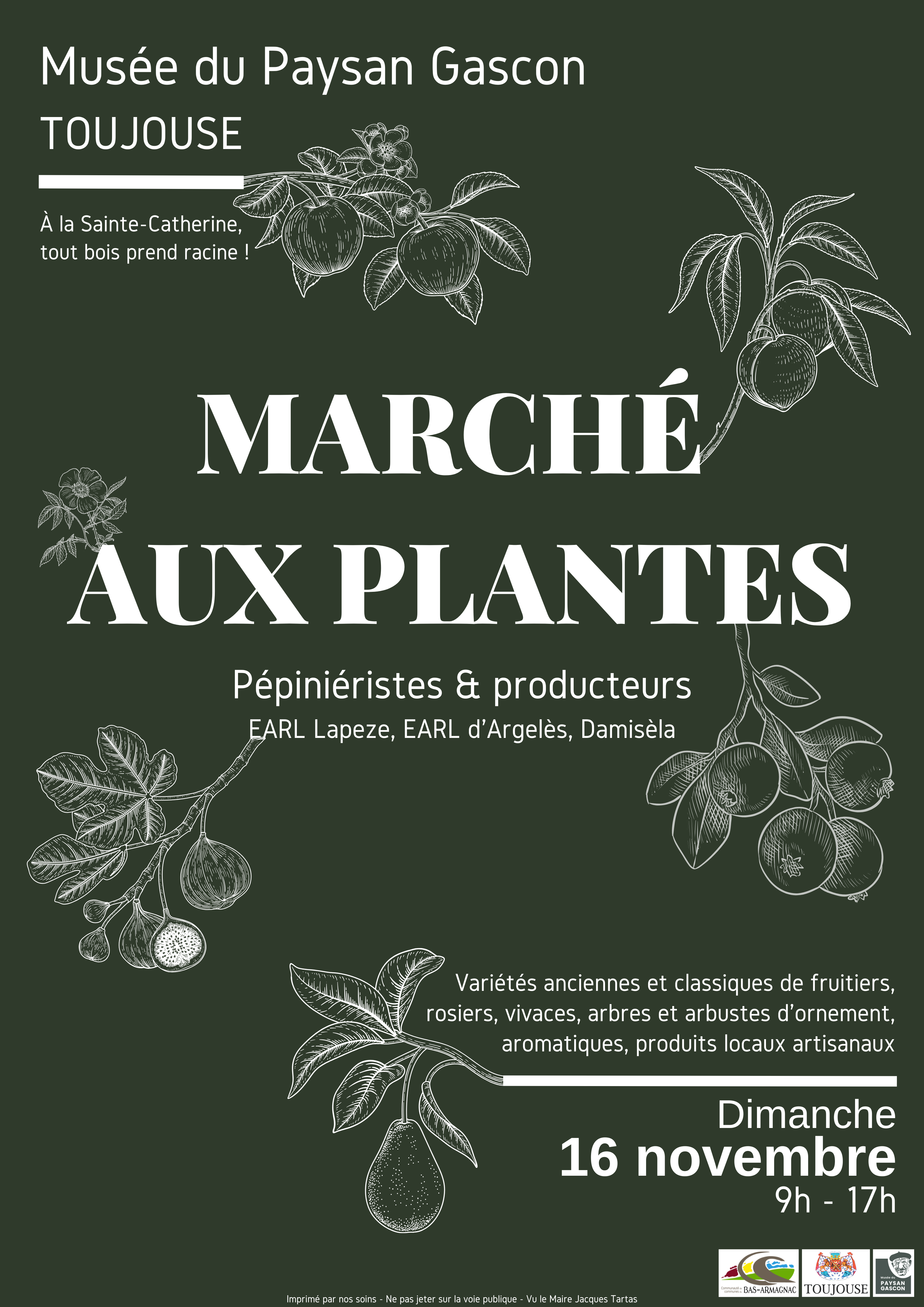 Marché aux plantes