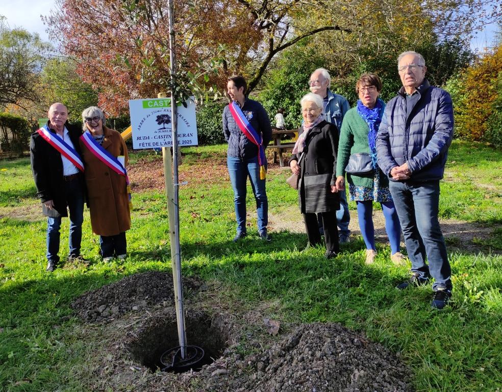 Le Chêne  du 25 ème anniversaire du jumelage