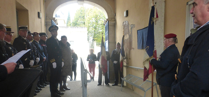 Cérémonie au lycée