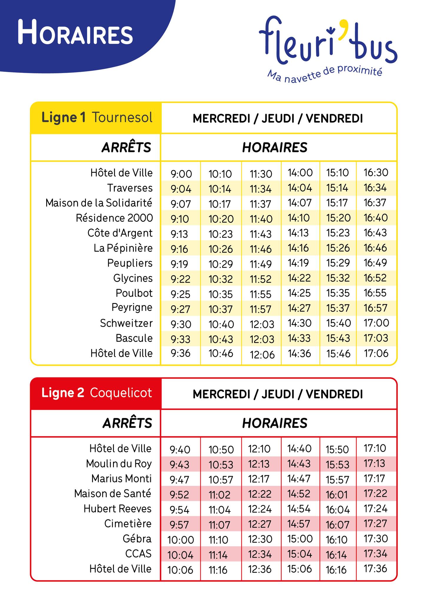 Fleuribus pour vos déplacements