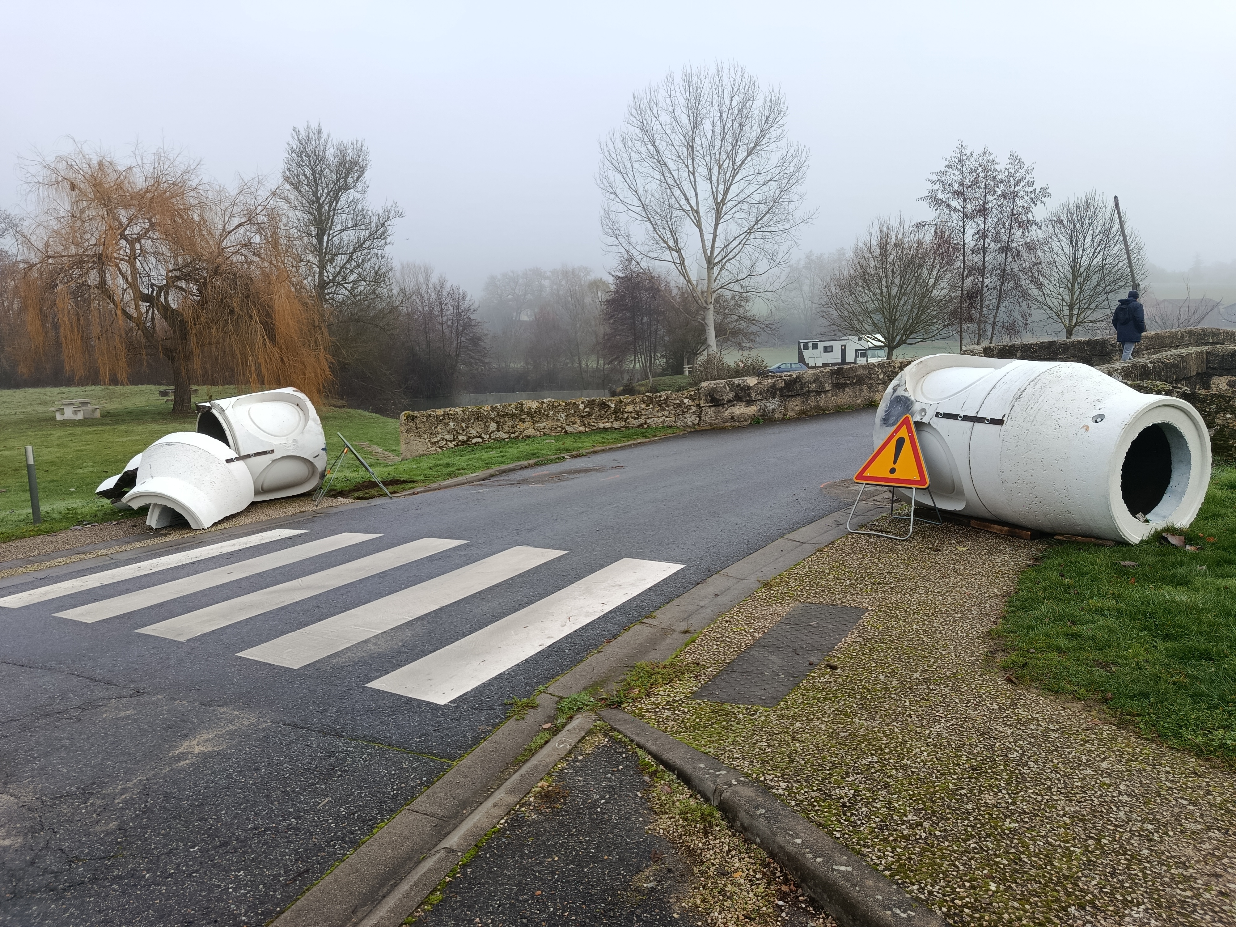 L'entrée n'est plus sécurisée