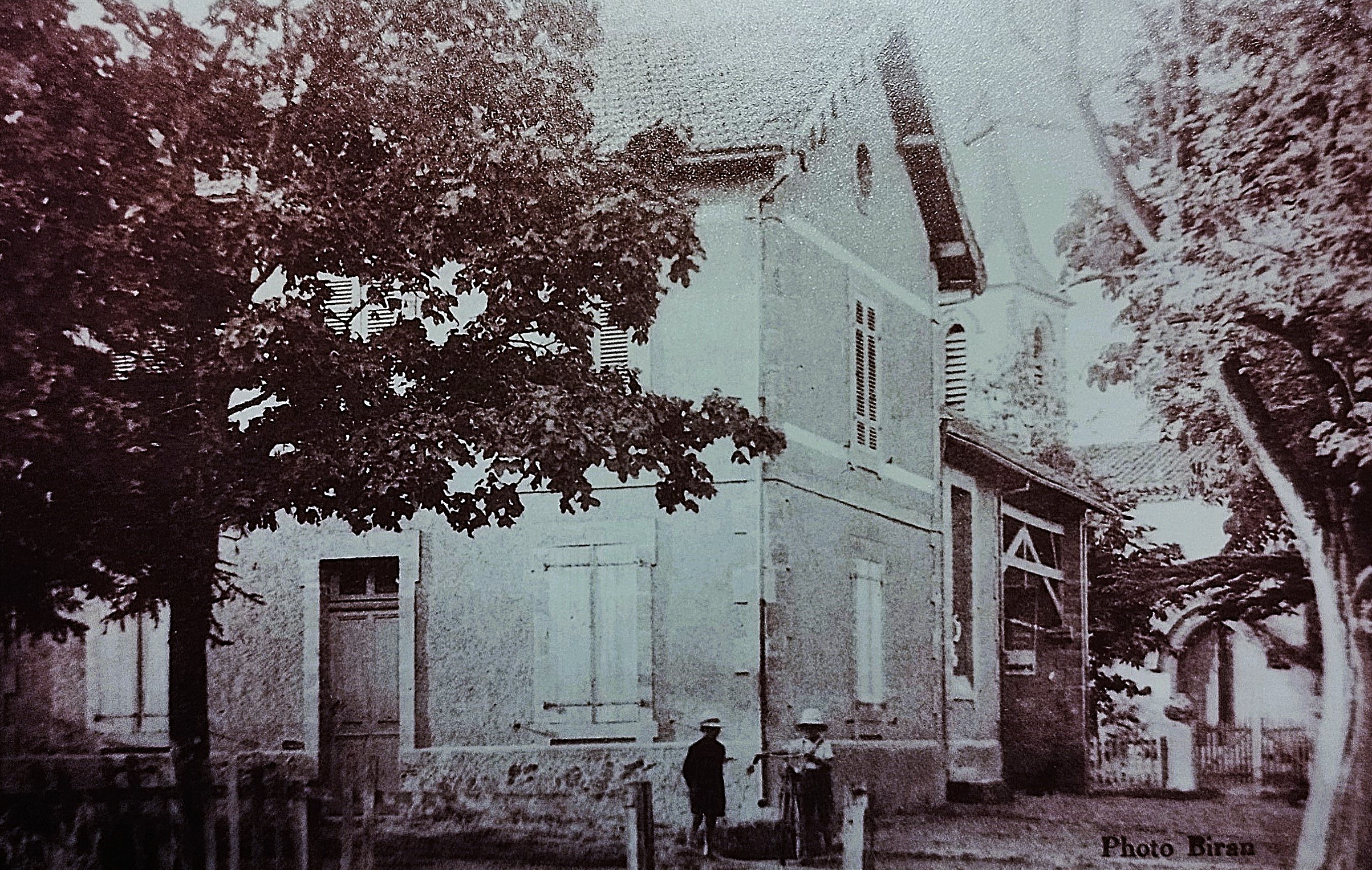 L'école de Castex.