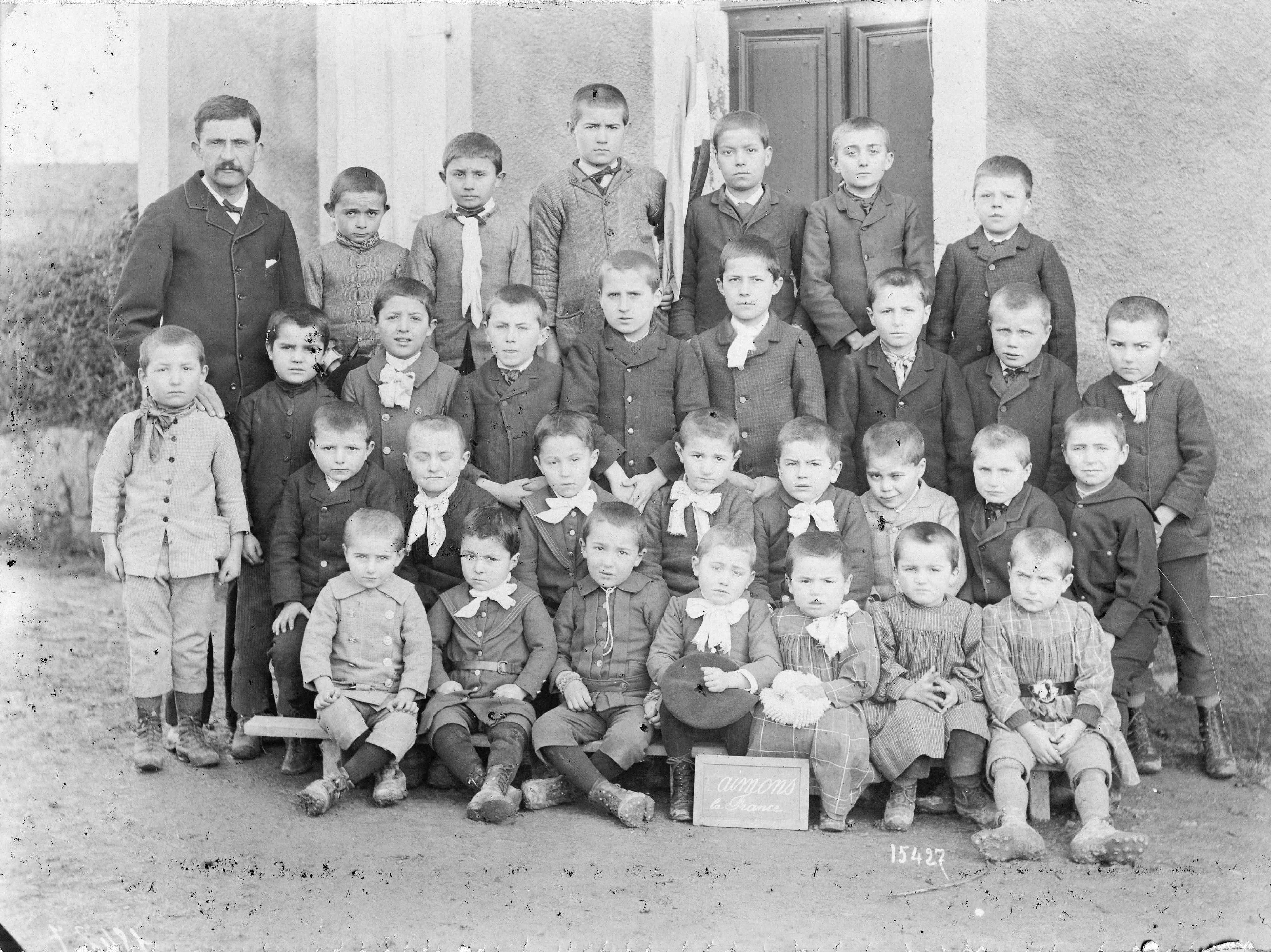 Ulysse Lagnoux et ses éléves.