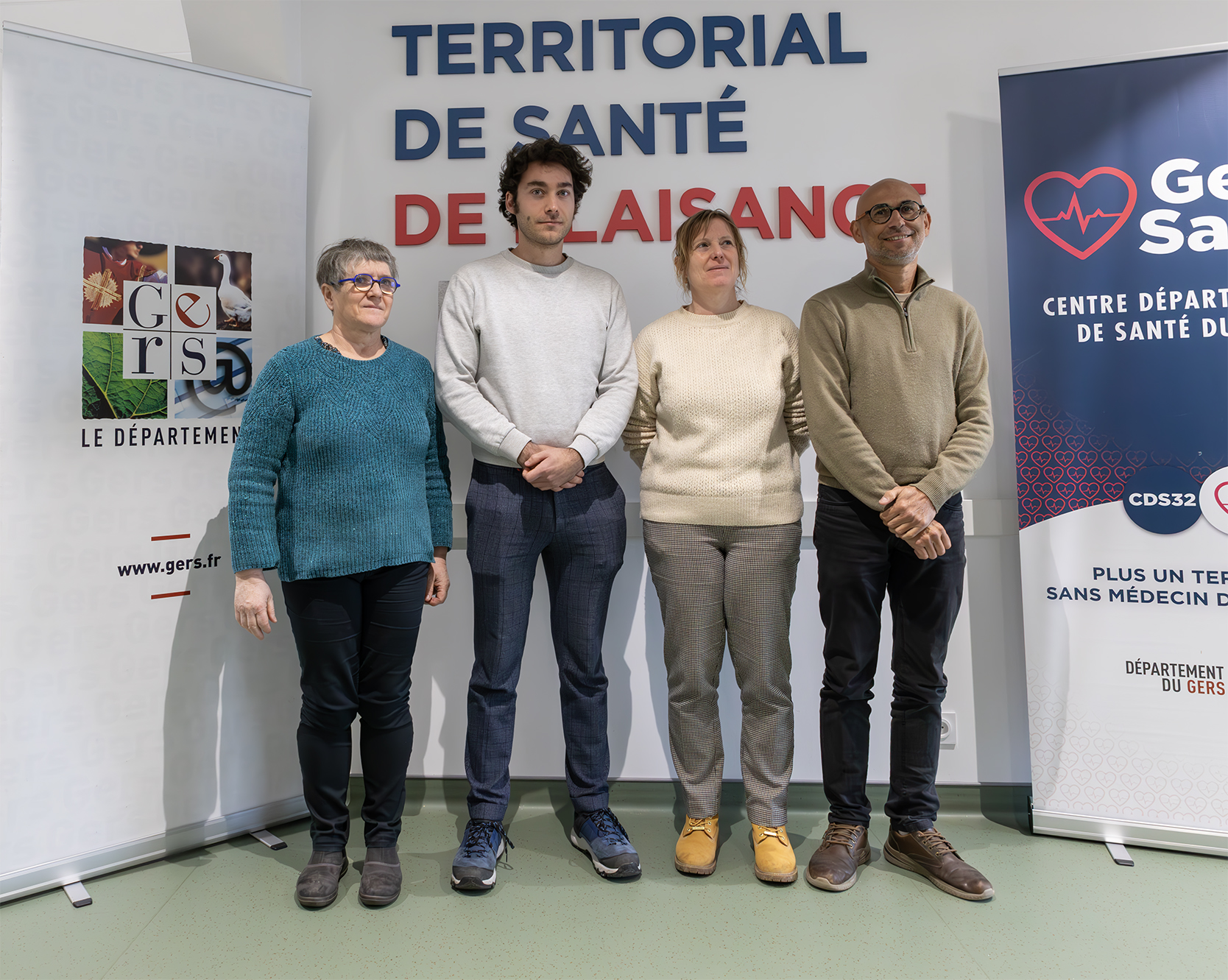 Nadine Moulie, Bastien Abeille, Nathalie Laurenson et Olivier Gonzales