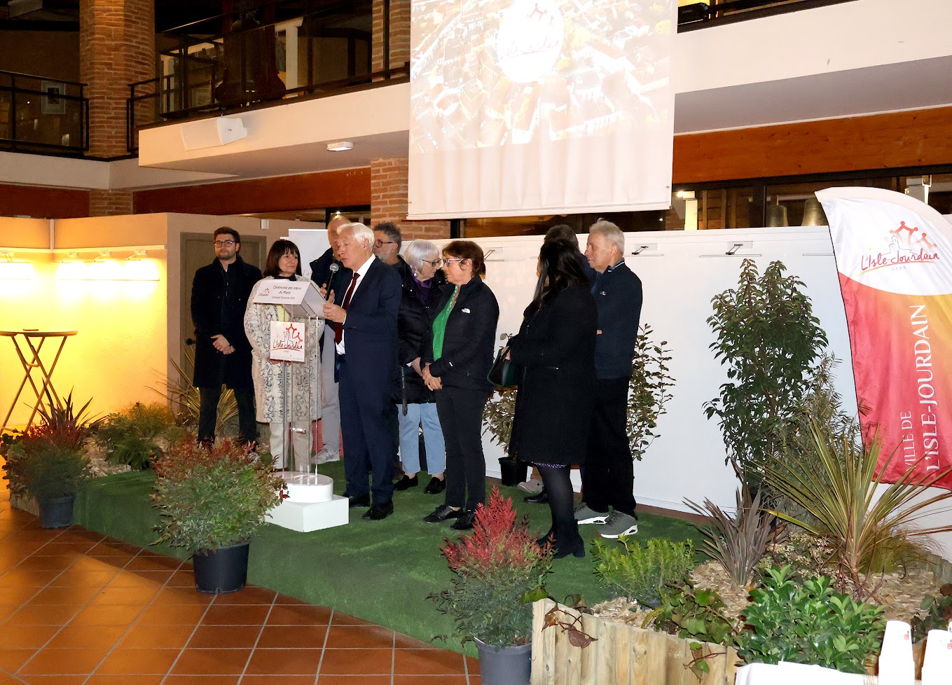 Cérémonie des vœux à L’Isle-Jourdain : un temps d’échange et de convivialité au musée d’art