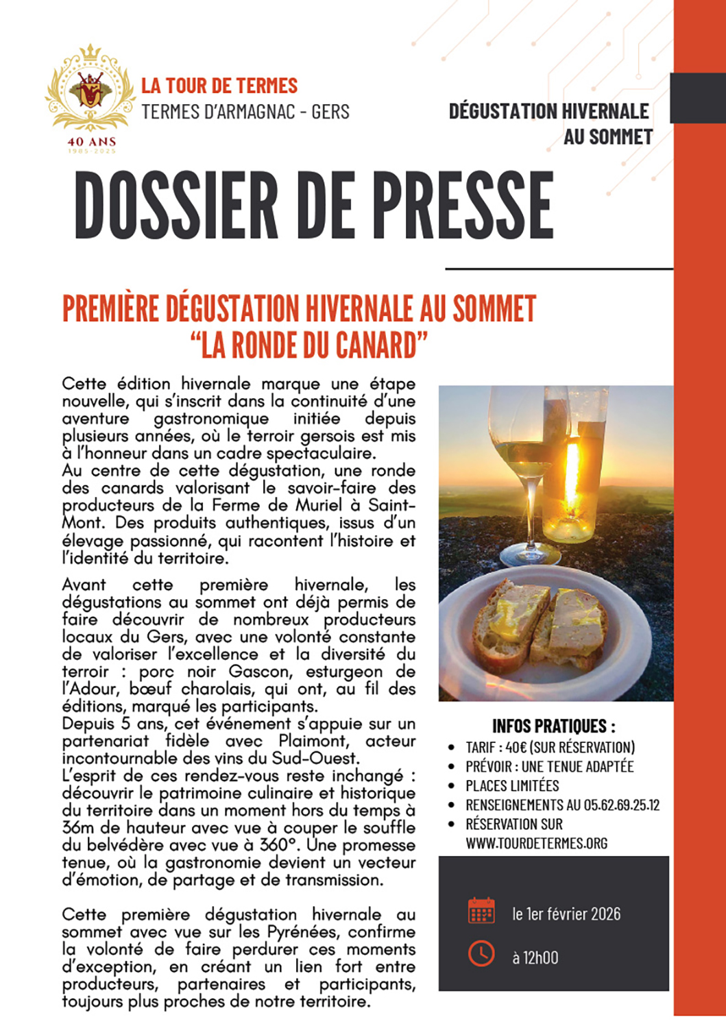 dossier de presse