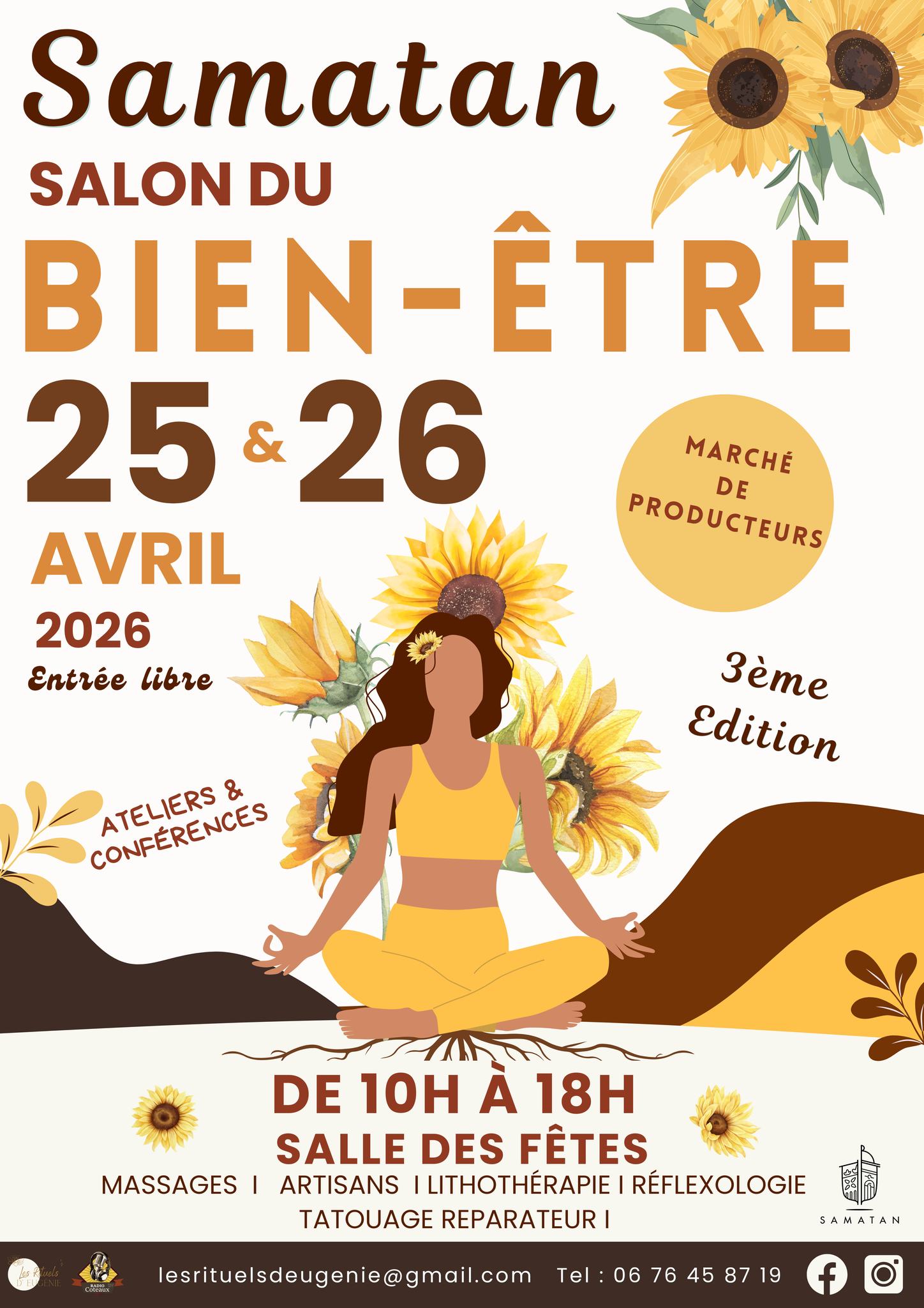 Salon du Bien-être – Samatan | 25 & 26 avril