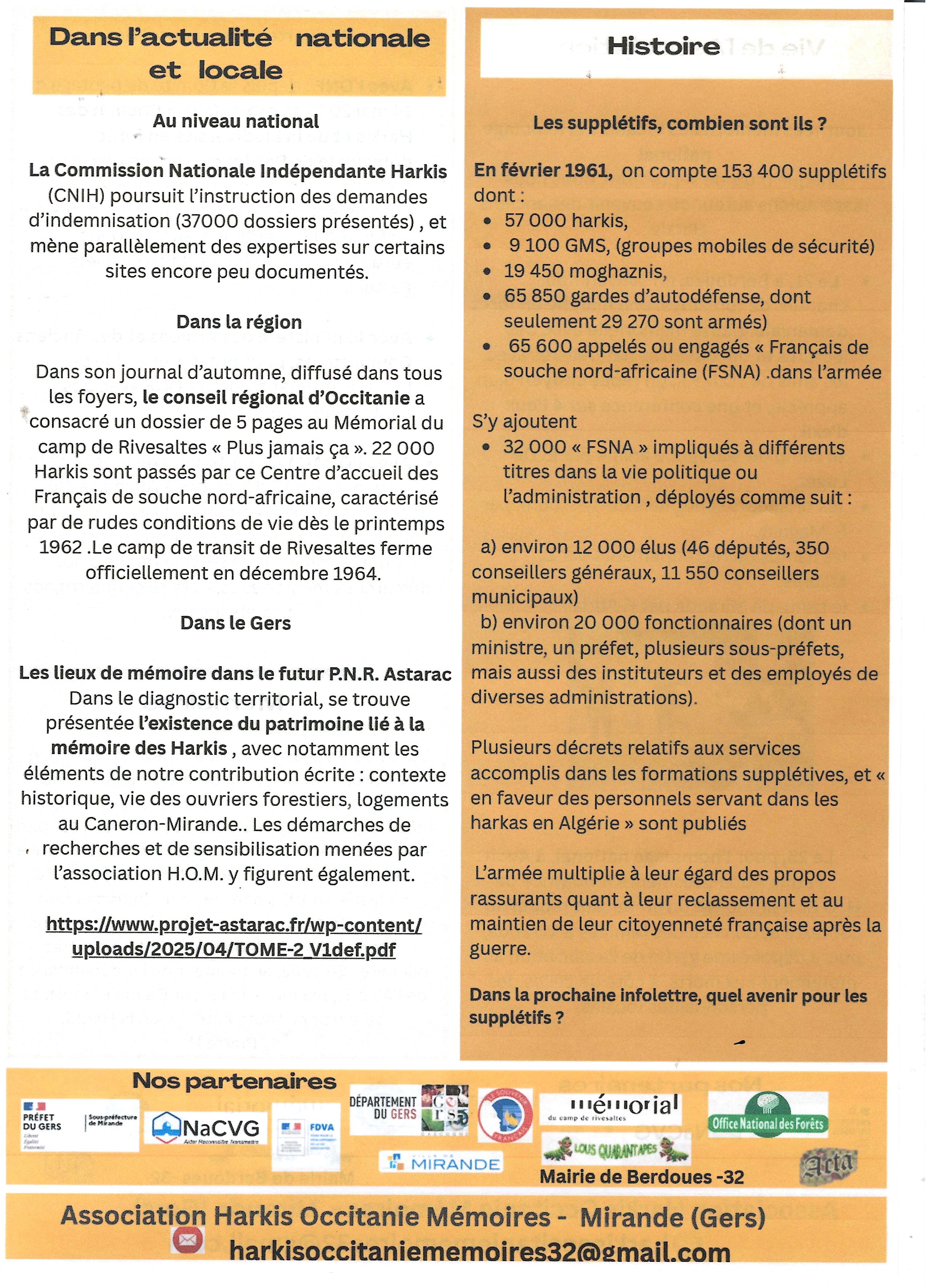 Infolettre N°6 page 4.