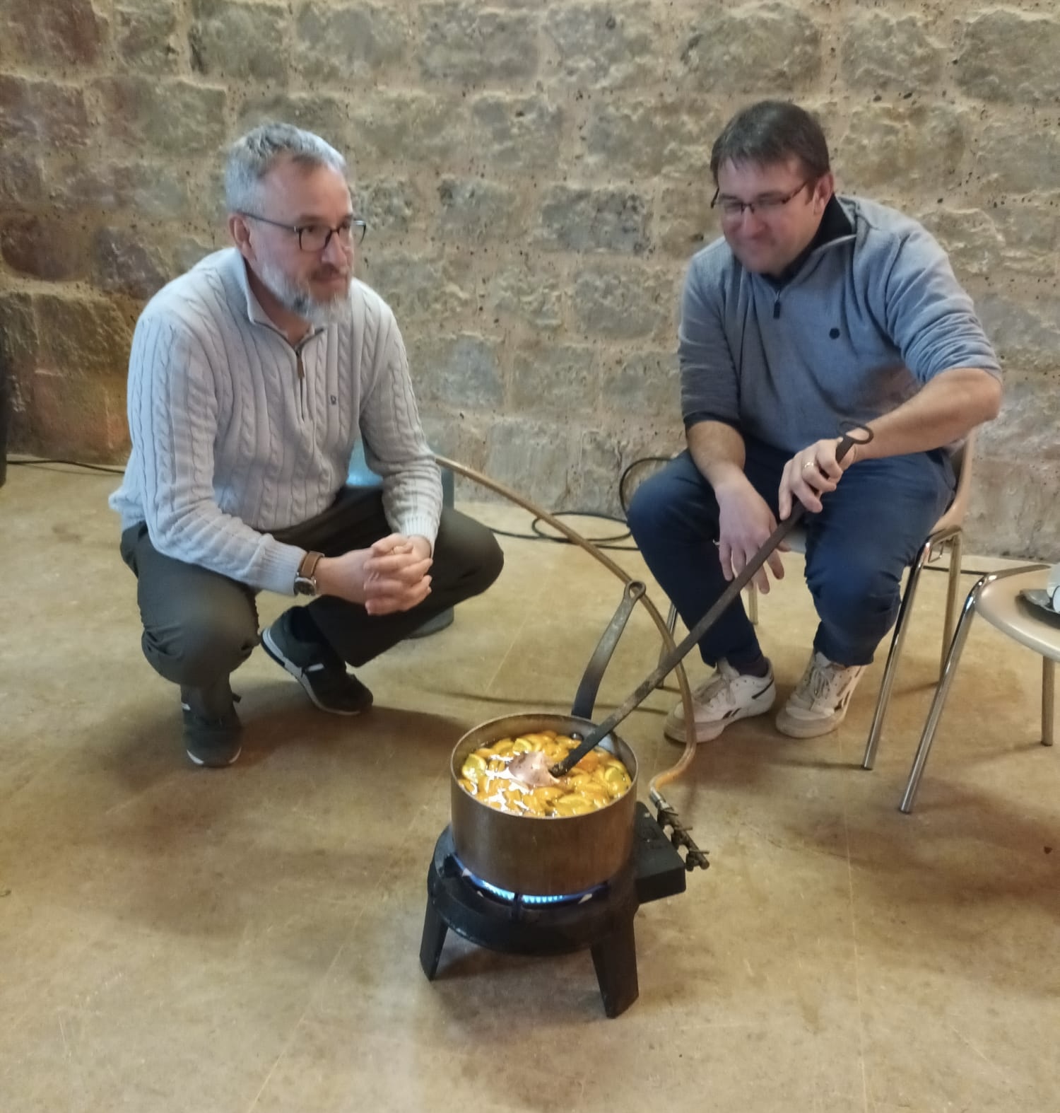 le brûlot d'Armagnac (photo communiquée par Marie-Christine Abadie)