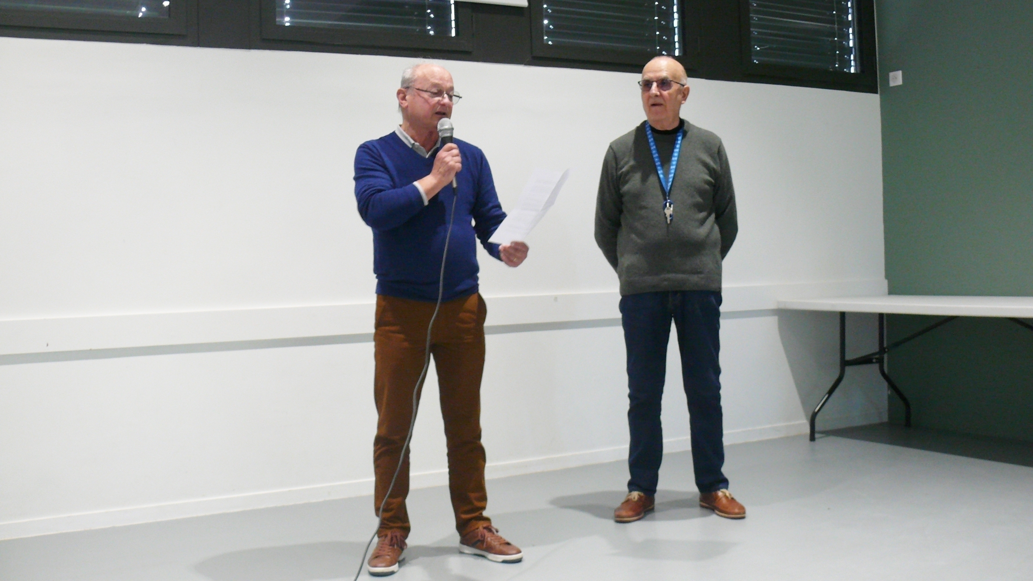 Bernard Roudet et Gilbert Ulian ont dévoilé le programme 2026