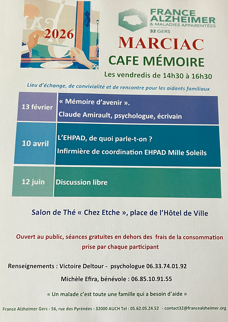 Marciac, café Mémoire
