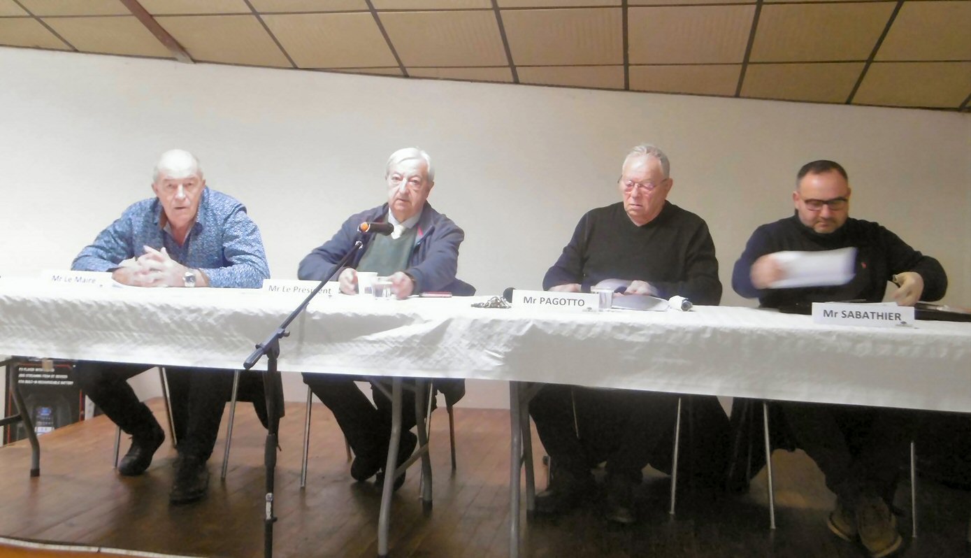 Les membres du bureau