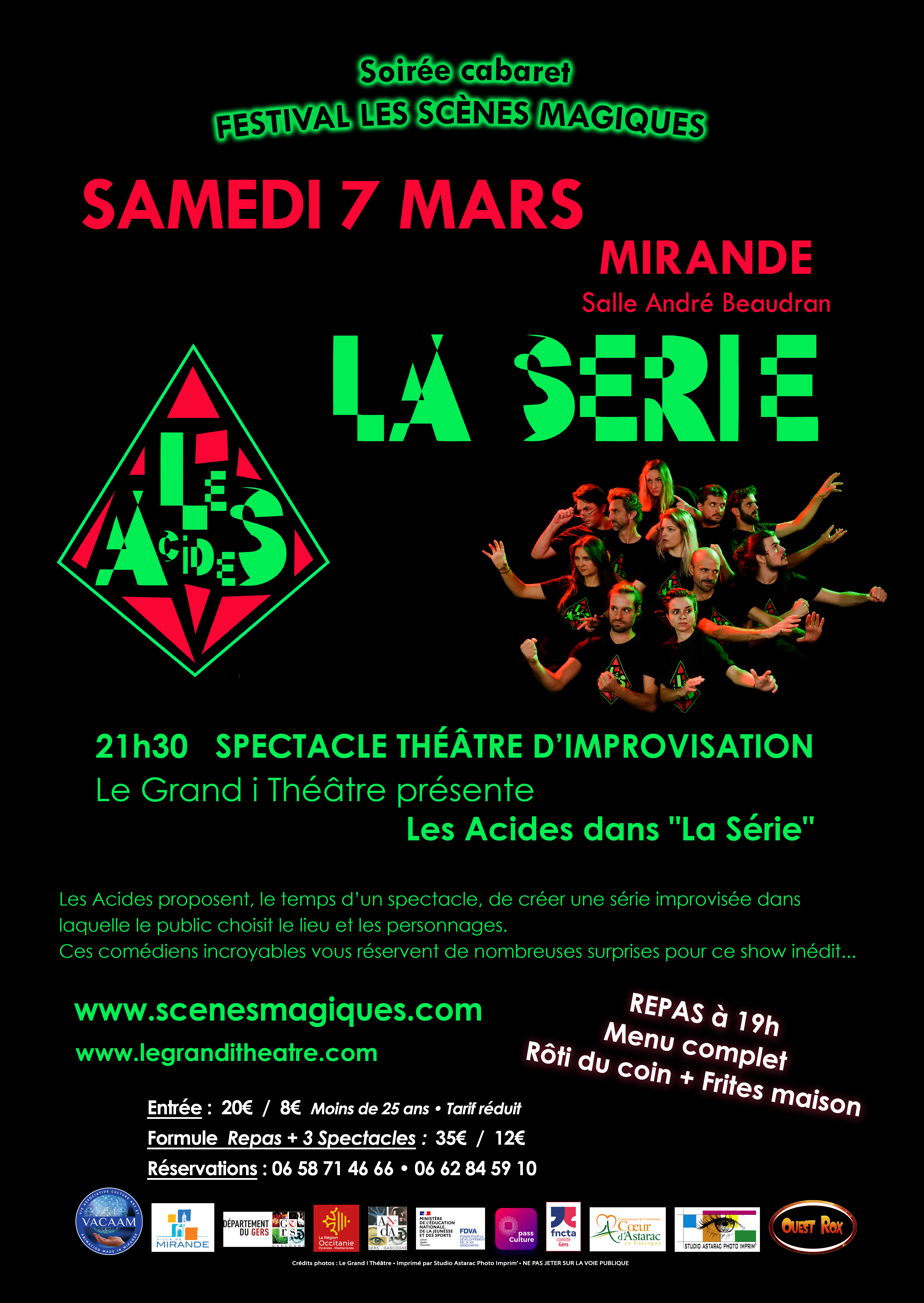 Affiche Les Acides