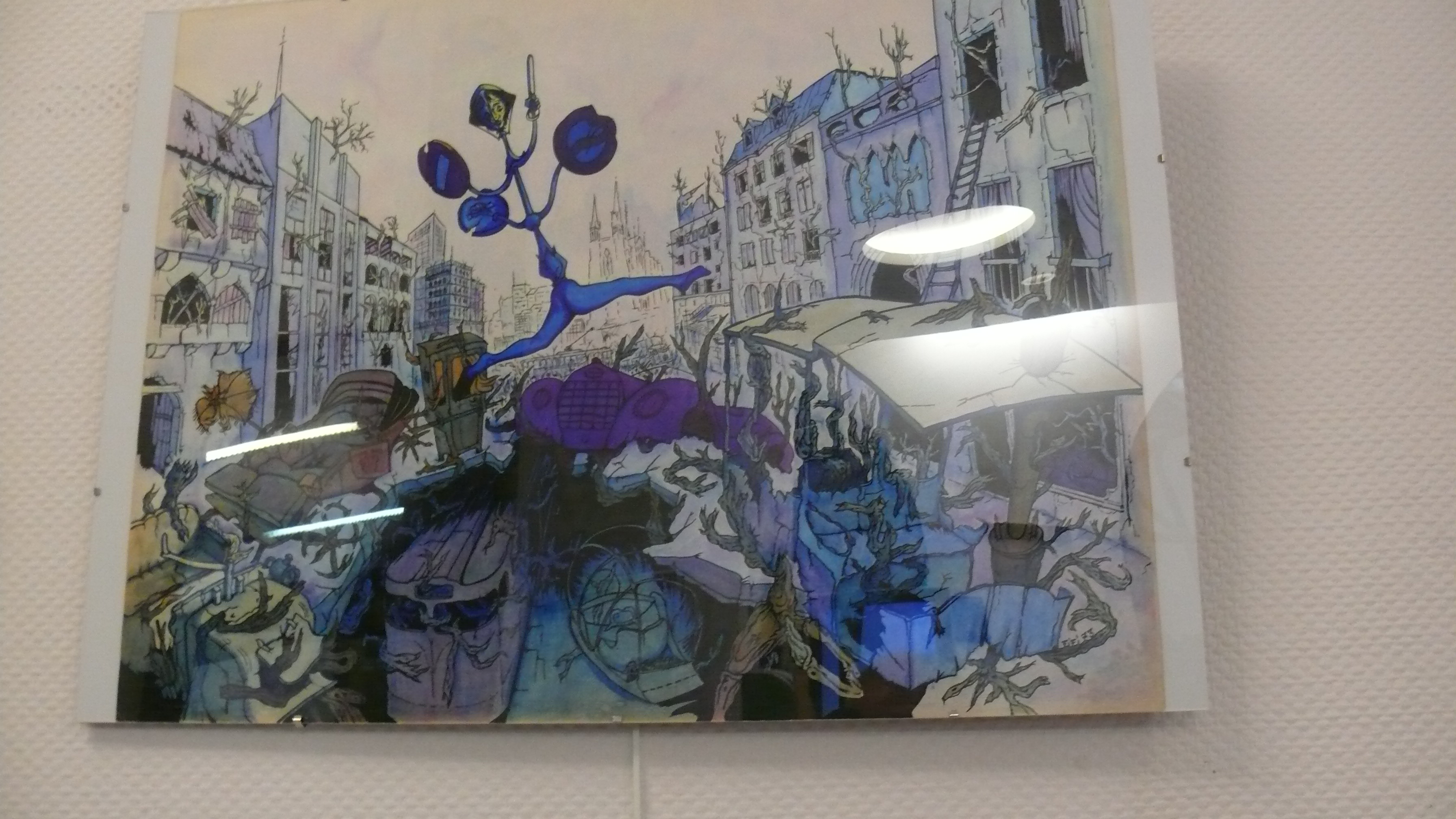 Une oeuvre de Philippe Andrieu.
