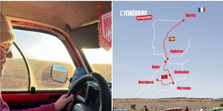 Les 4L du savès au Maroc