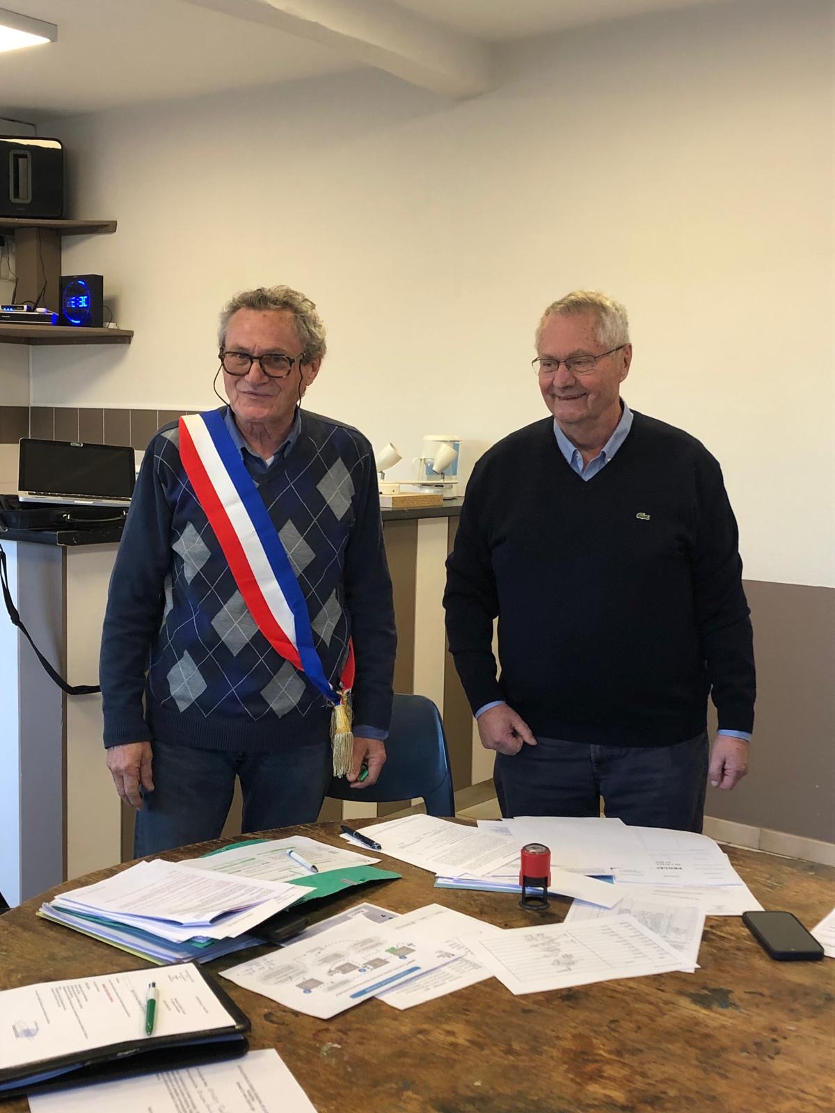 Jean Jacques et Francis Daguzan.